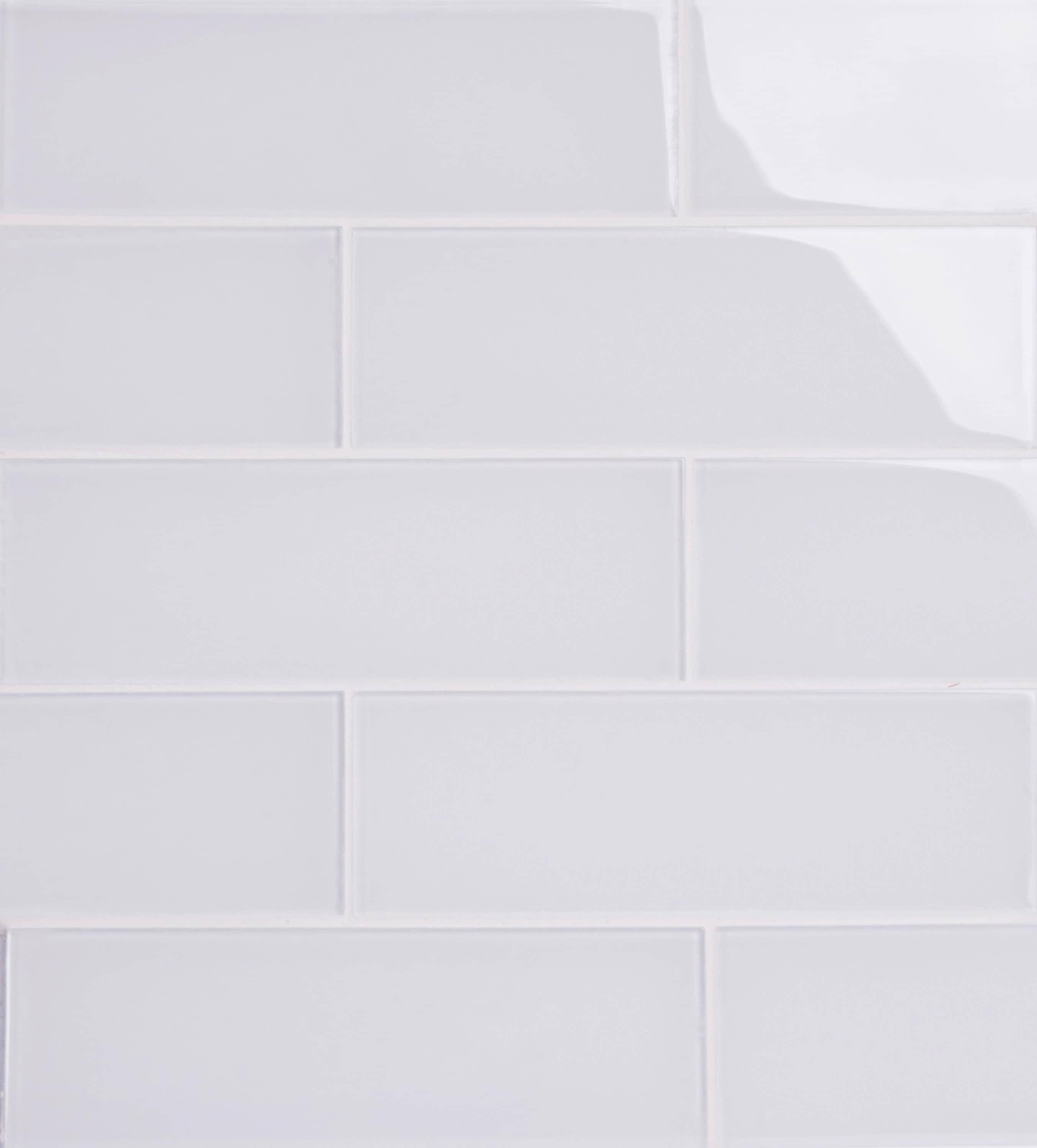 Premium 4" x 12" Glass Subway Tile