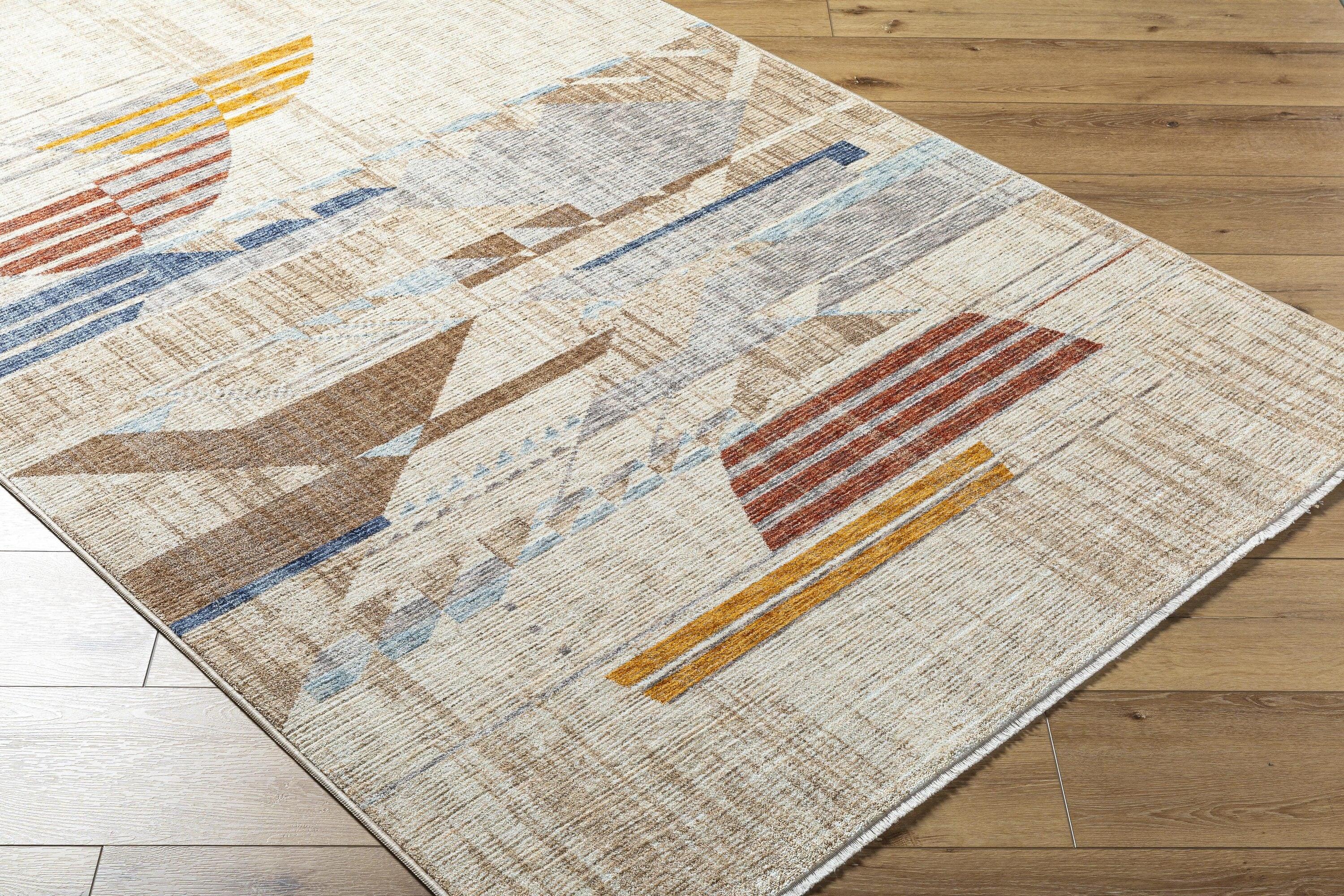Frank Lloyd Wright Foundation x Livabliss Usonia Abstract Indoor Rug