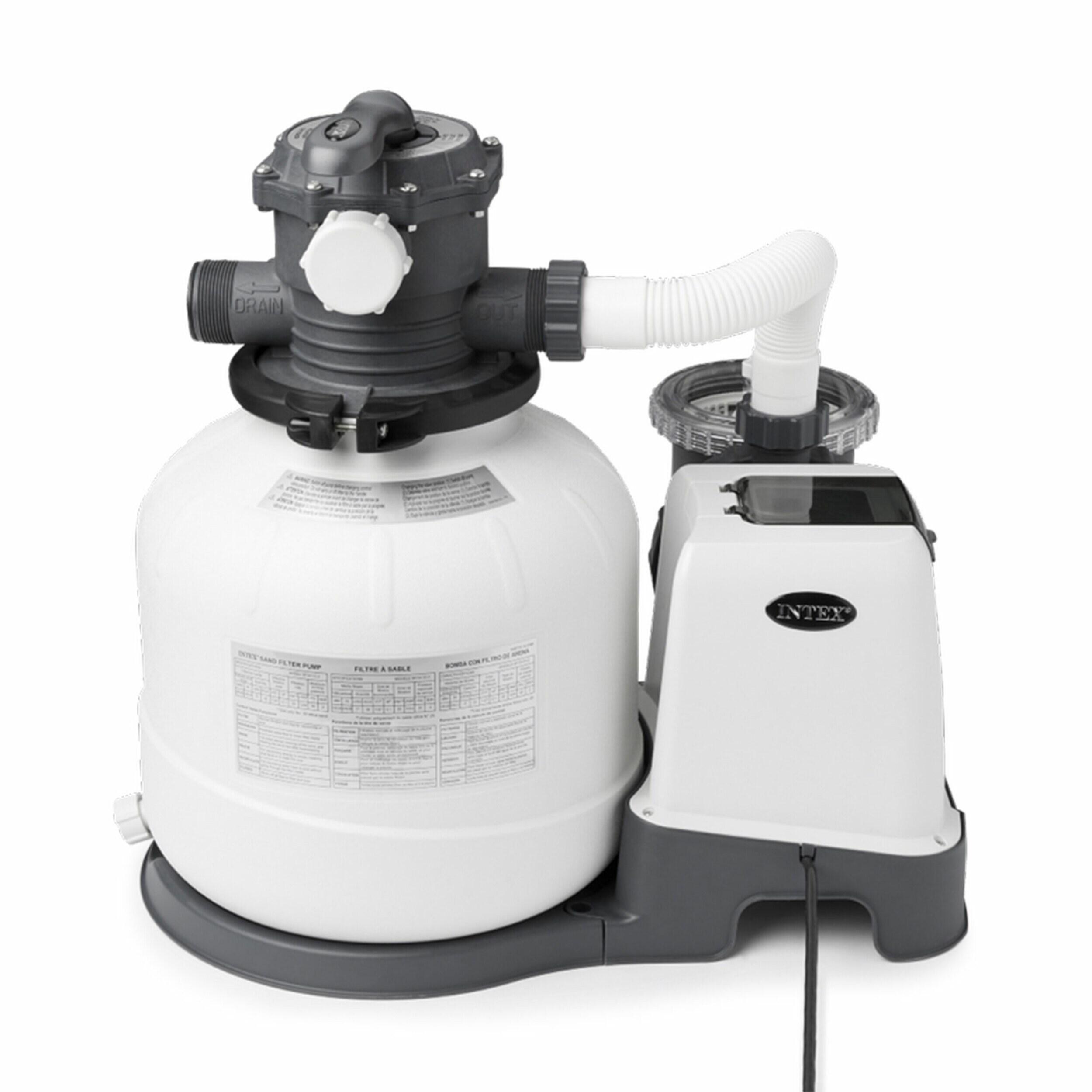 Intex 26647EG 2800 GPH Sand Filter Pump with Automatic Timer
