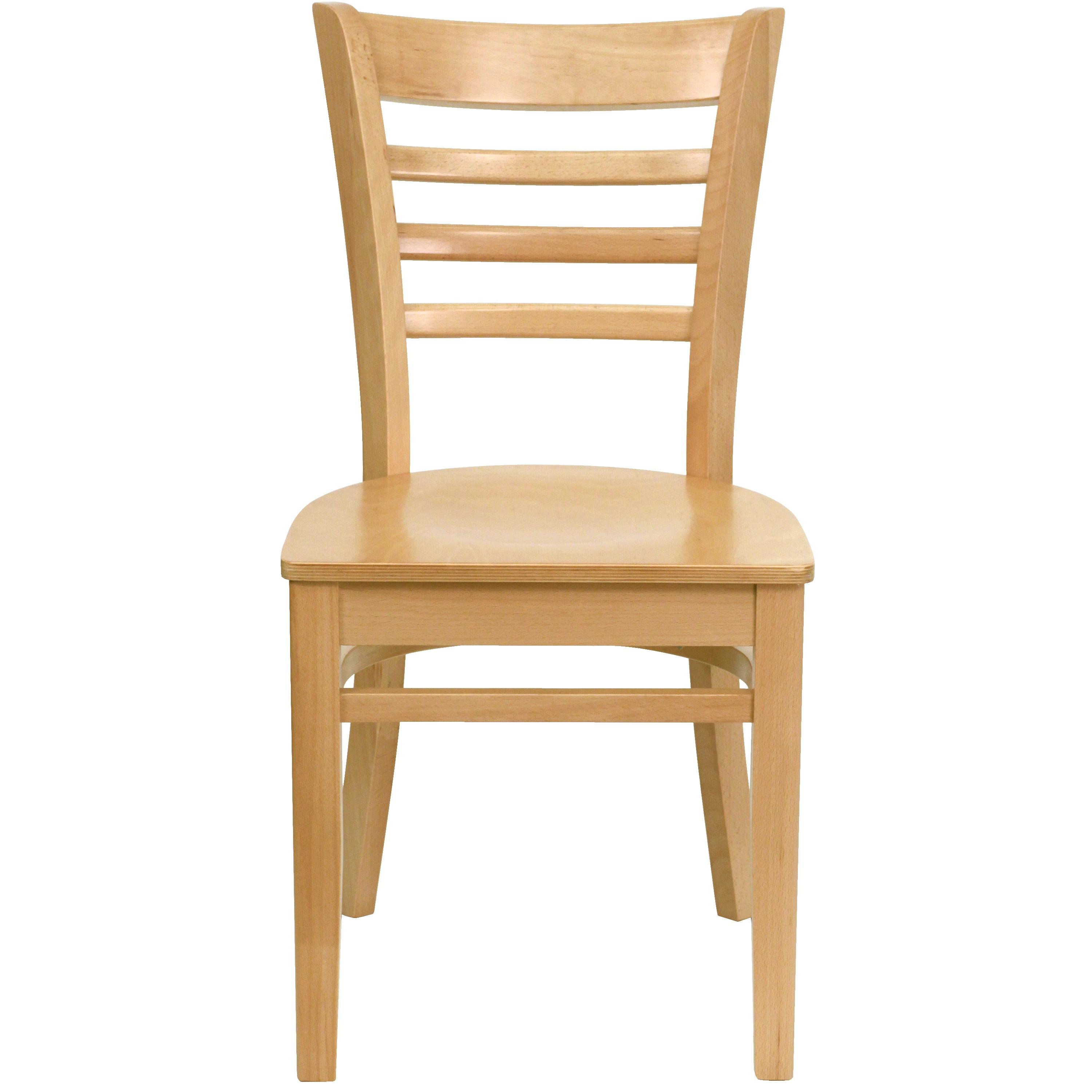 Ladder Back Wooden Restaurant Chair