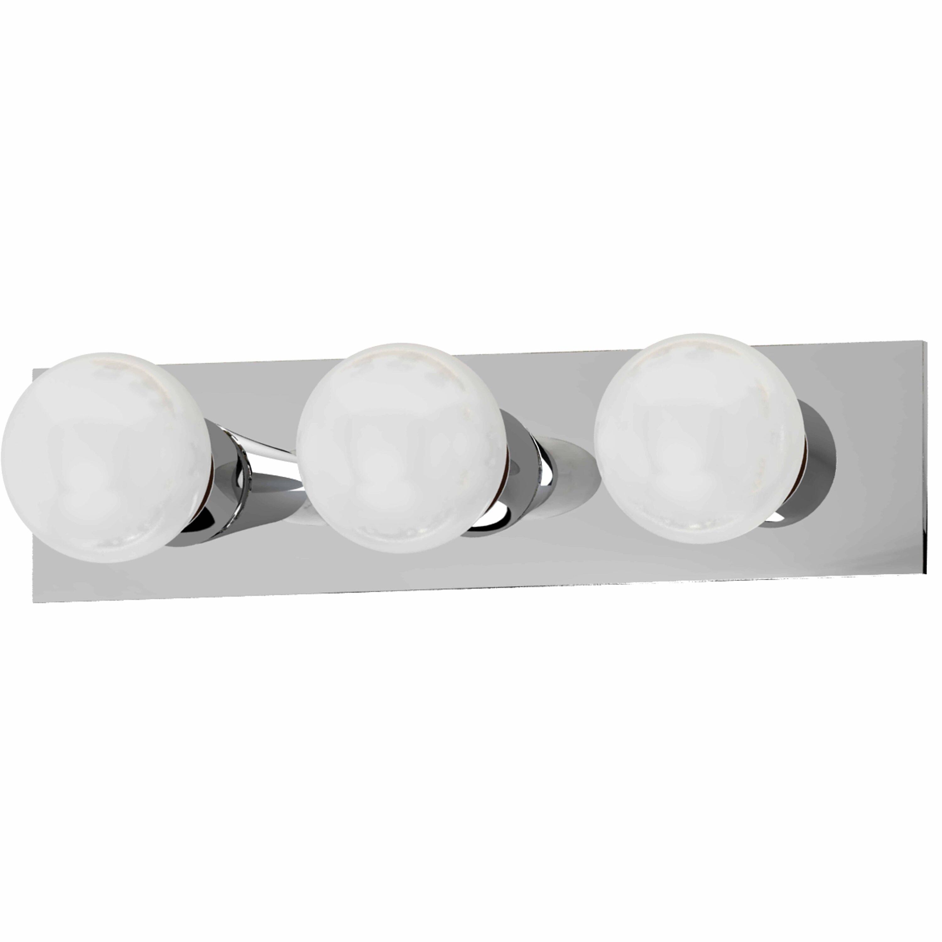 3 - Light Dimmable Bath Bar