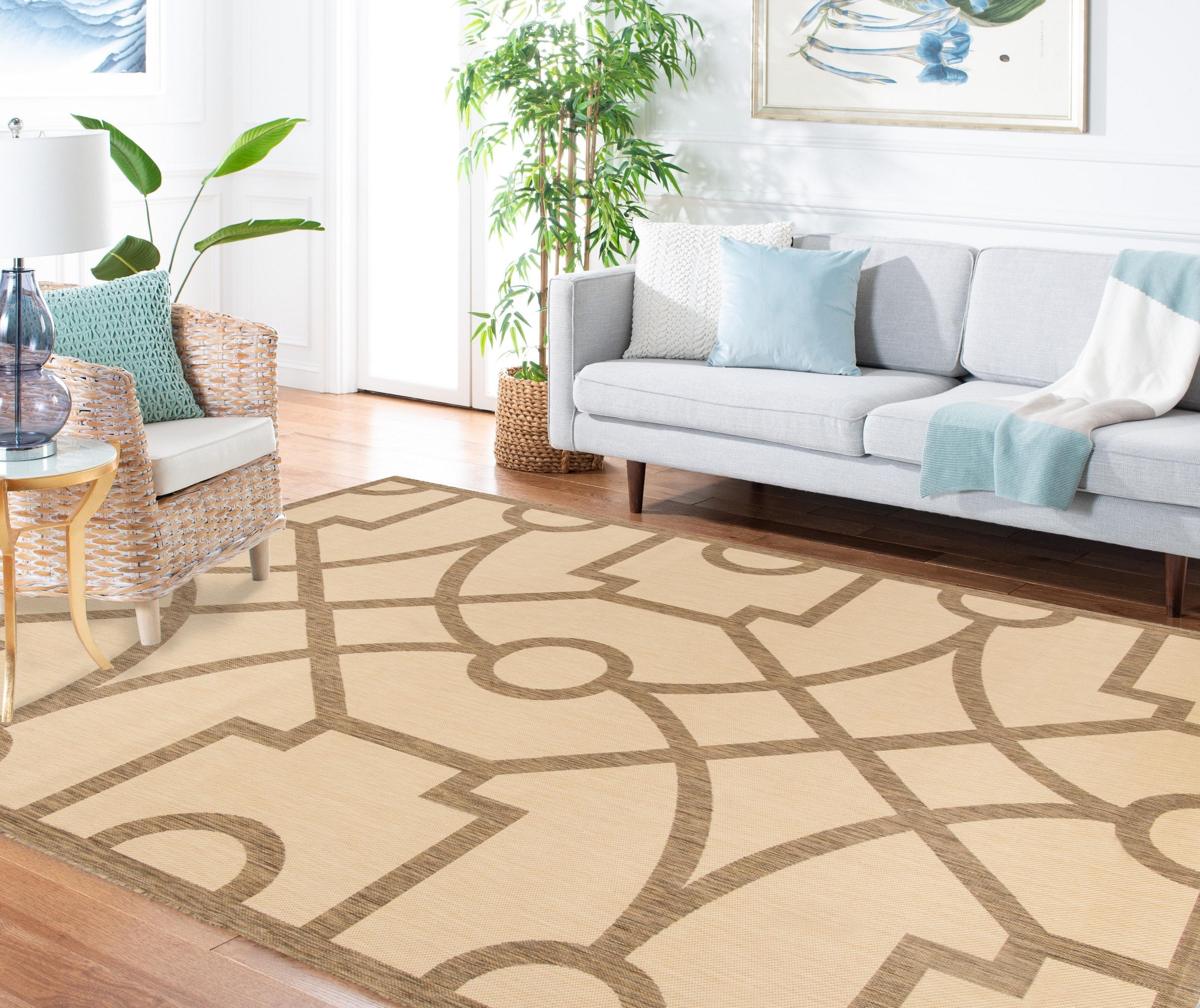 Martha Stewart Performance Geometric Rug