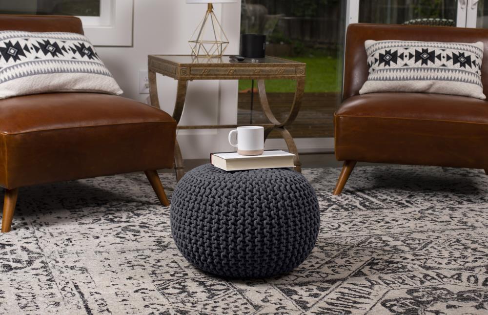 Upholstered Pouf