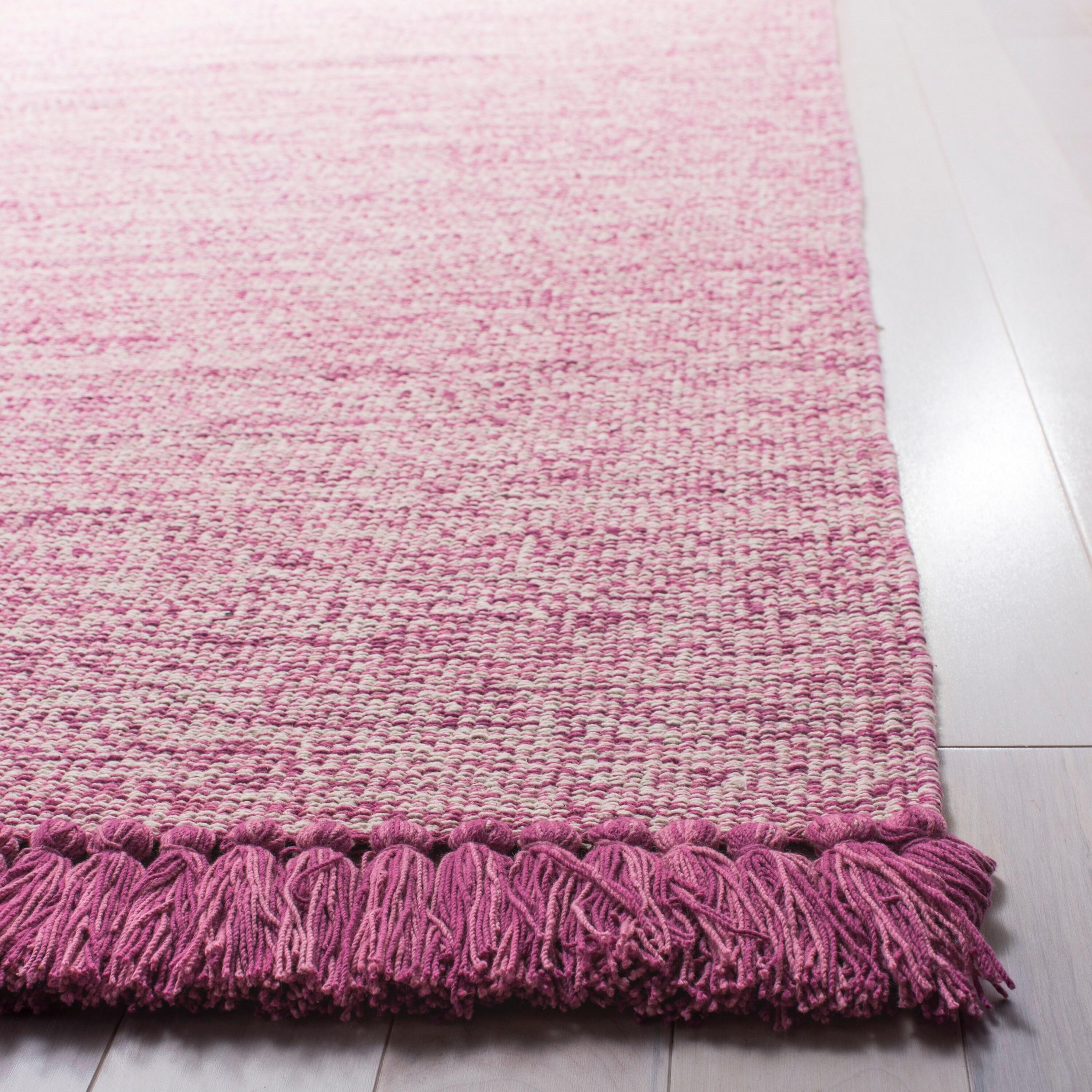 Montauk MTK610 Hand Woven Indoor Area Rug - Pink - 5'x8' - Safavieh