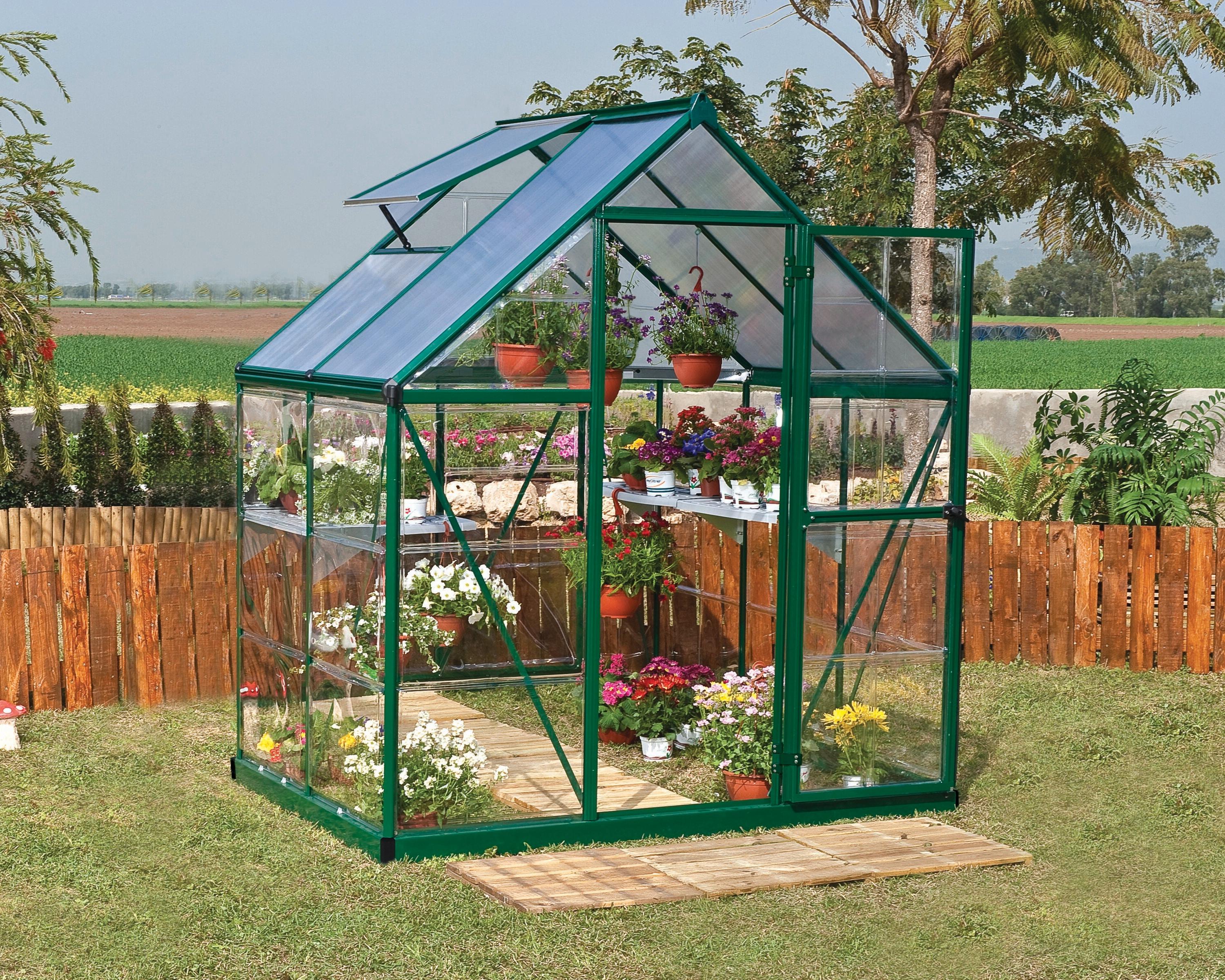 Canopia Palram - Canopia Hybrid Polycarbonate Hobby Greenhouse