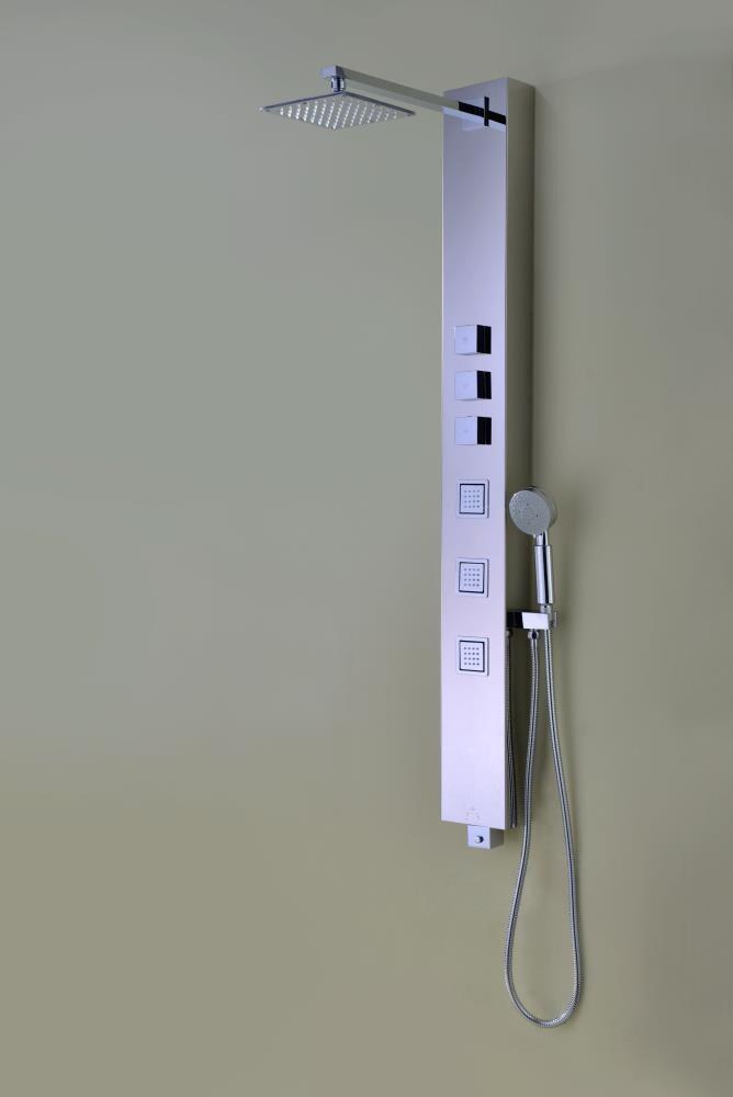 Lann 53'' Shower Panel with Fixed Shower Head