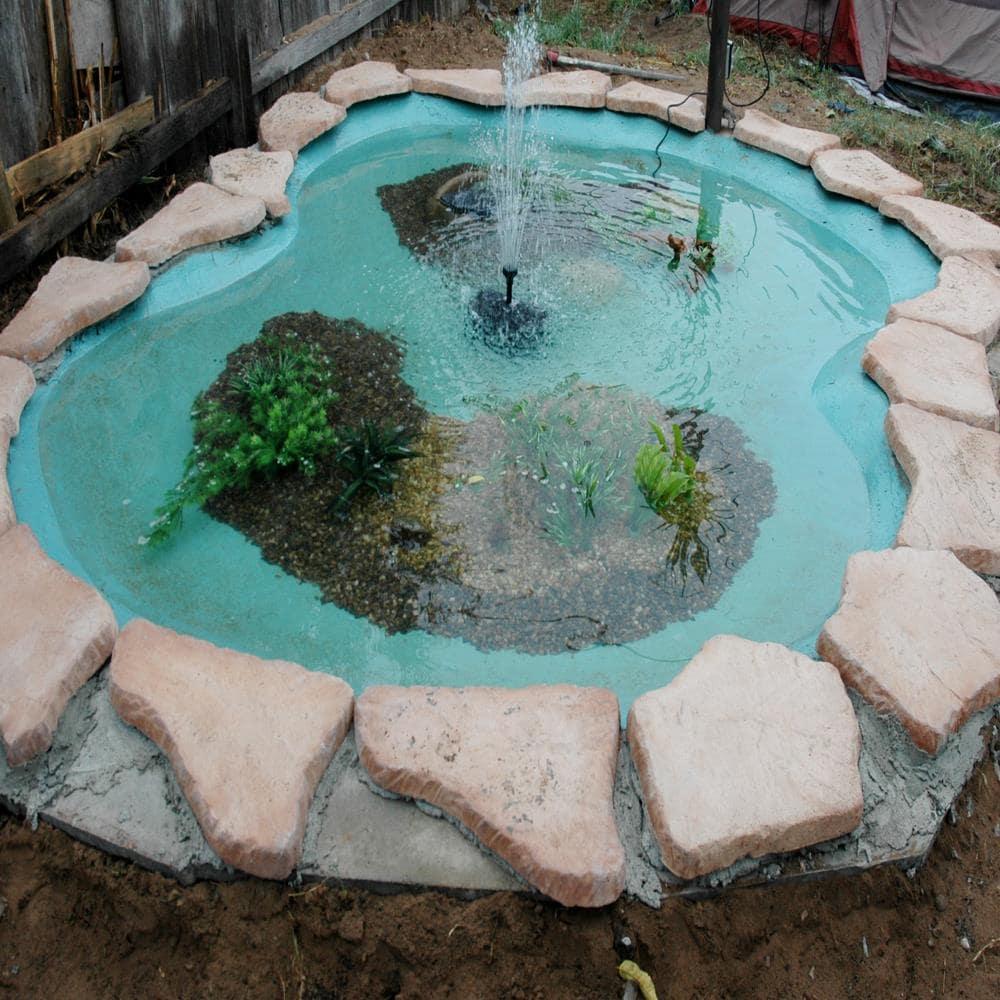 Pond Armor SKU-SKYBLUE-QT-R Pintura Epoxídica Pond Shield No Tóxica 1,5 Cuartos, Azul Cielo
