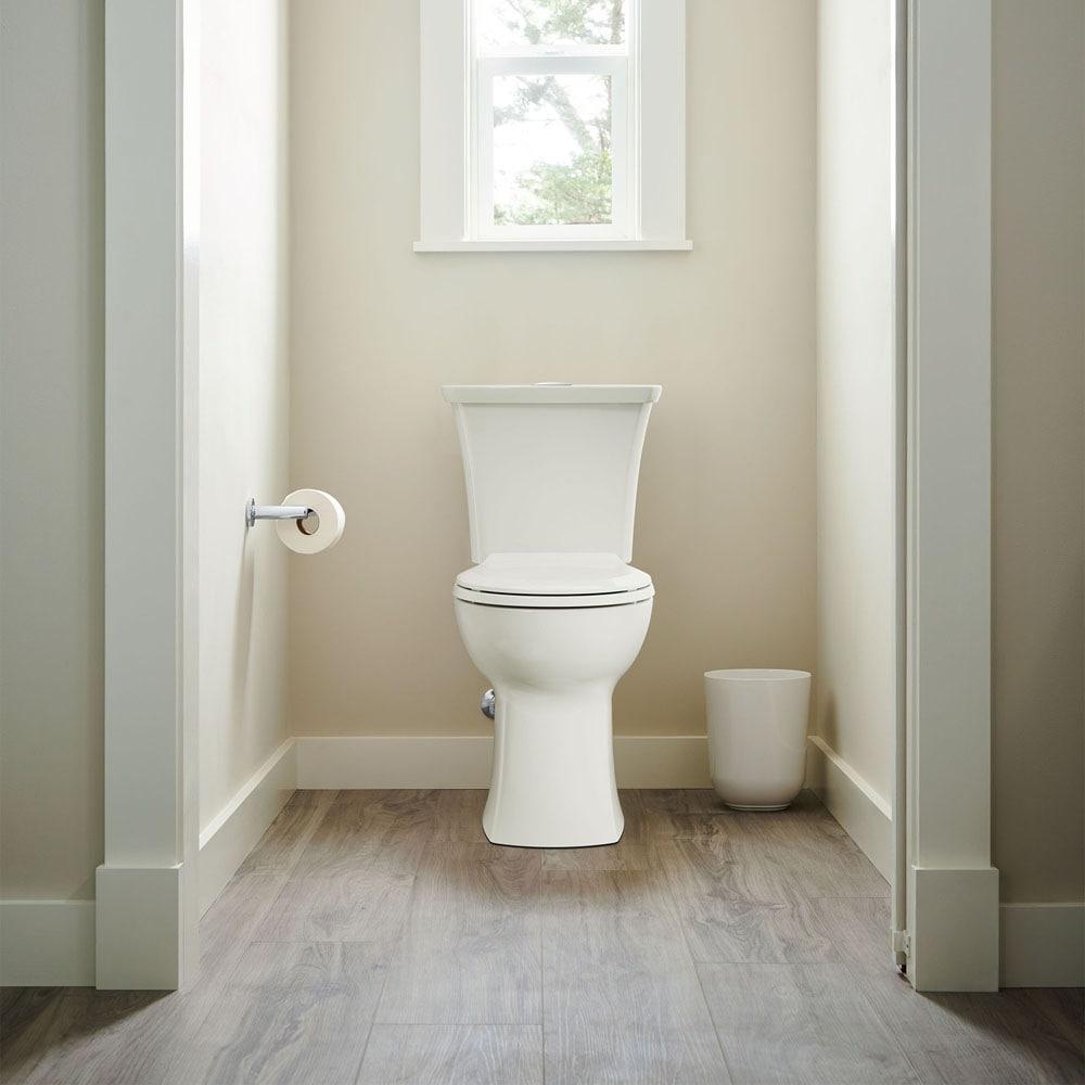 American Standard Edgemere 1.6 Gallons GPF Round Comfort Height Floor Mounted Kit (Seat Not Included)
