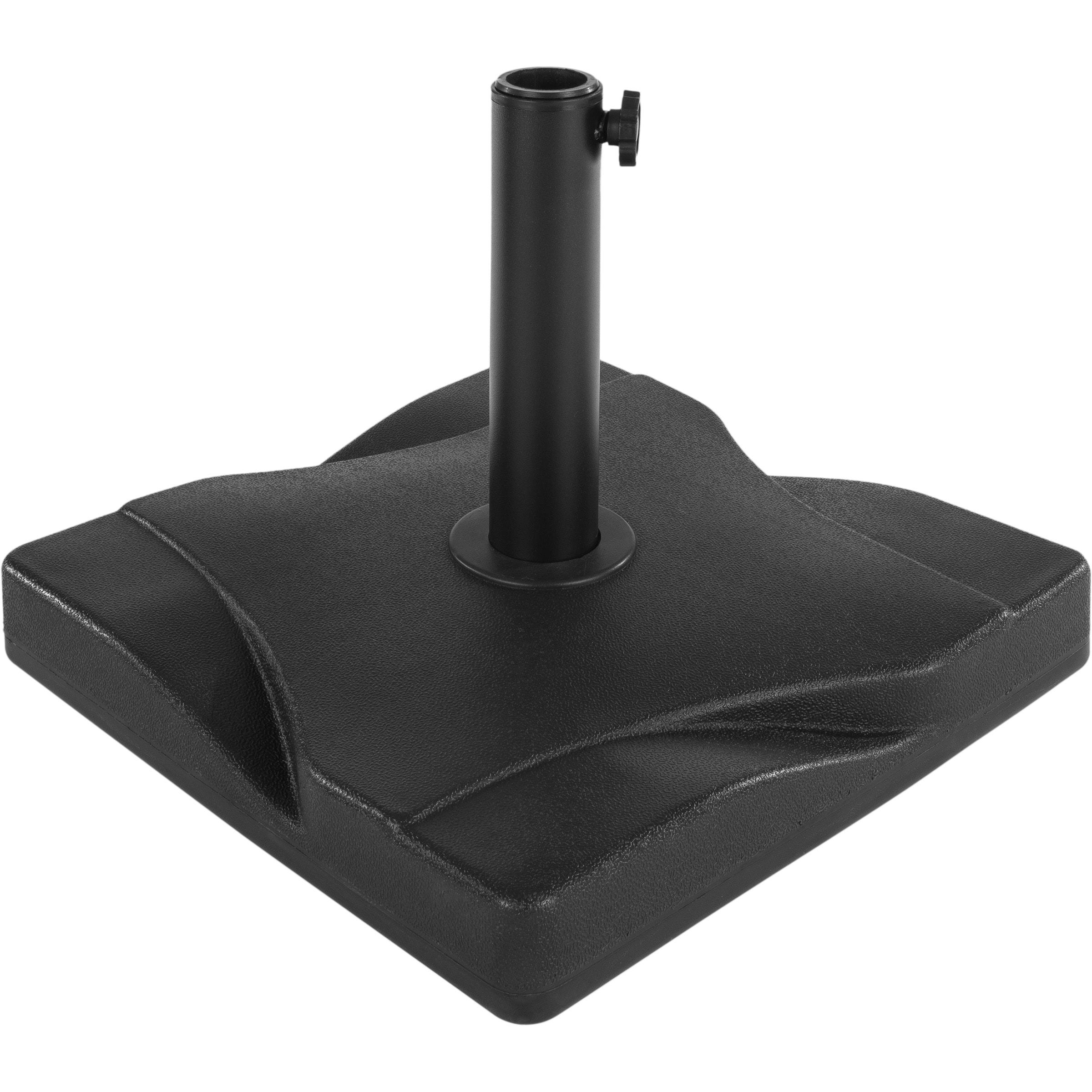 Pure Garden Outdoor Patio Umbrella Base Black