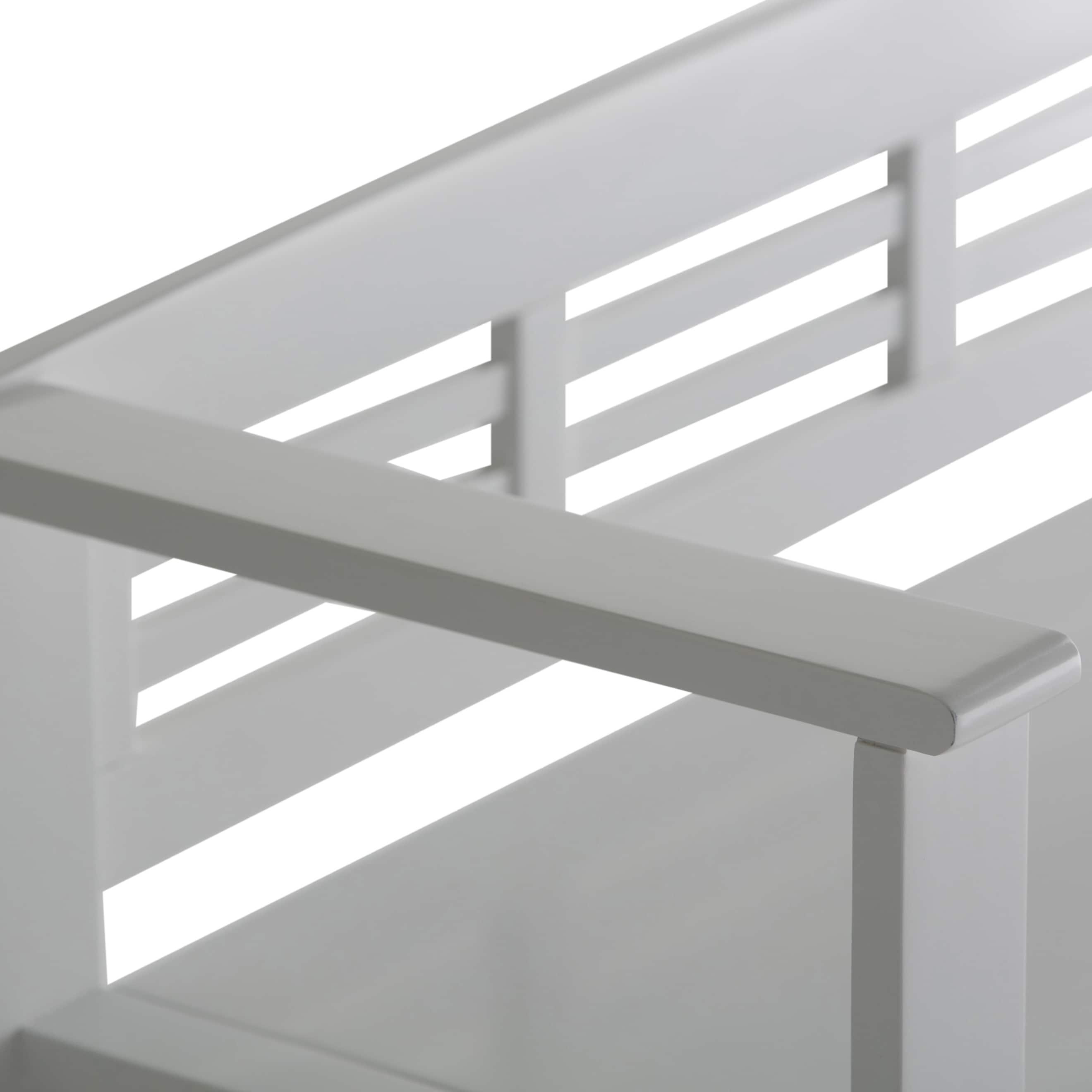 Simpli Home Adams 48"W Solid Wood Contemporary Entryway Storage Bench with Lift-Top Lid and Dual Compartments