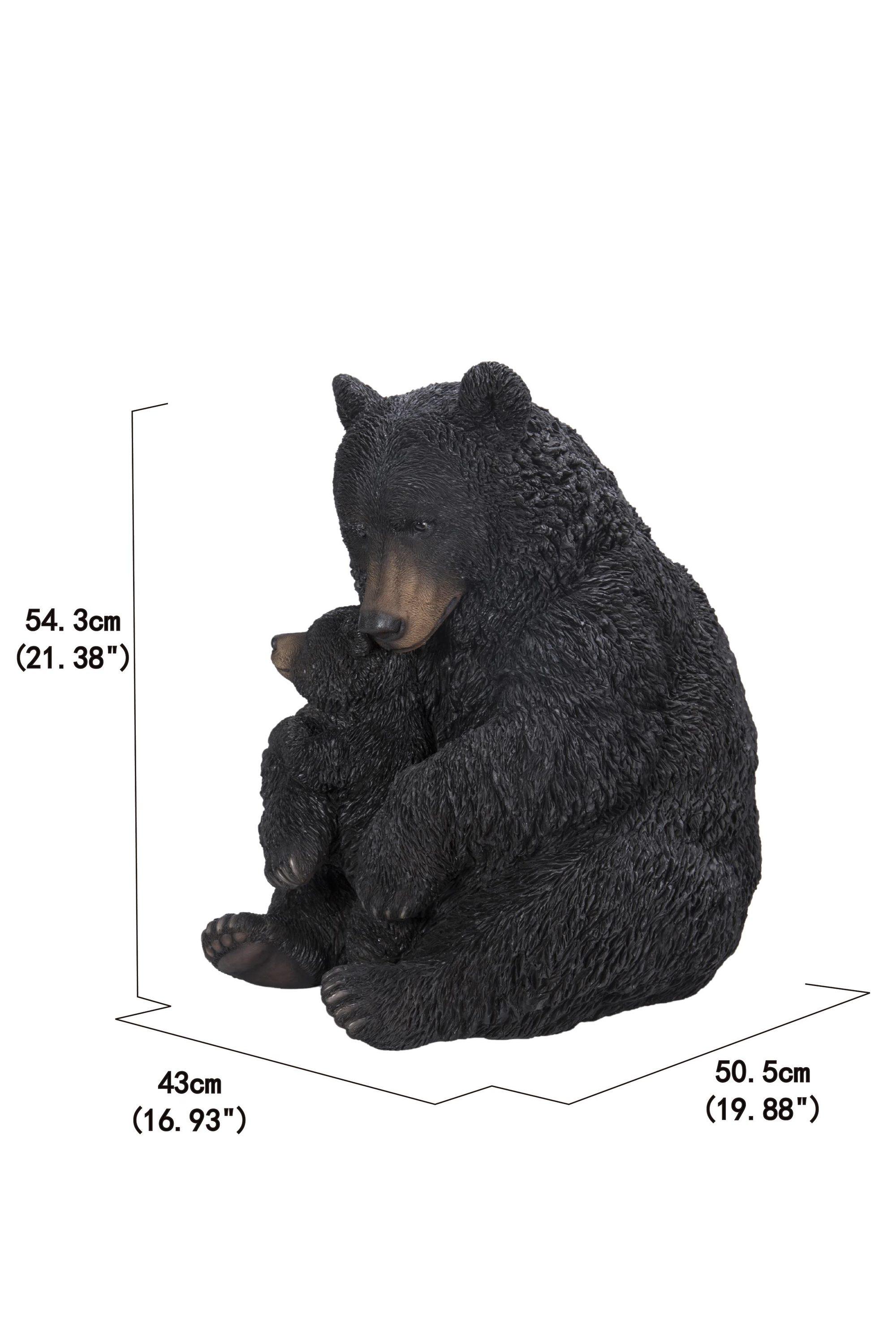 Hi-Line Gift Ltd. Bear Mother and Child Embracing Statue