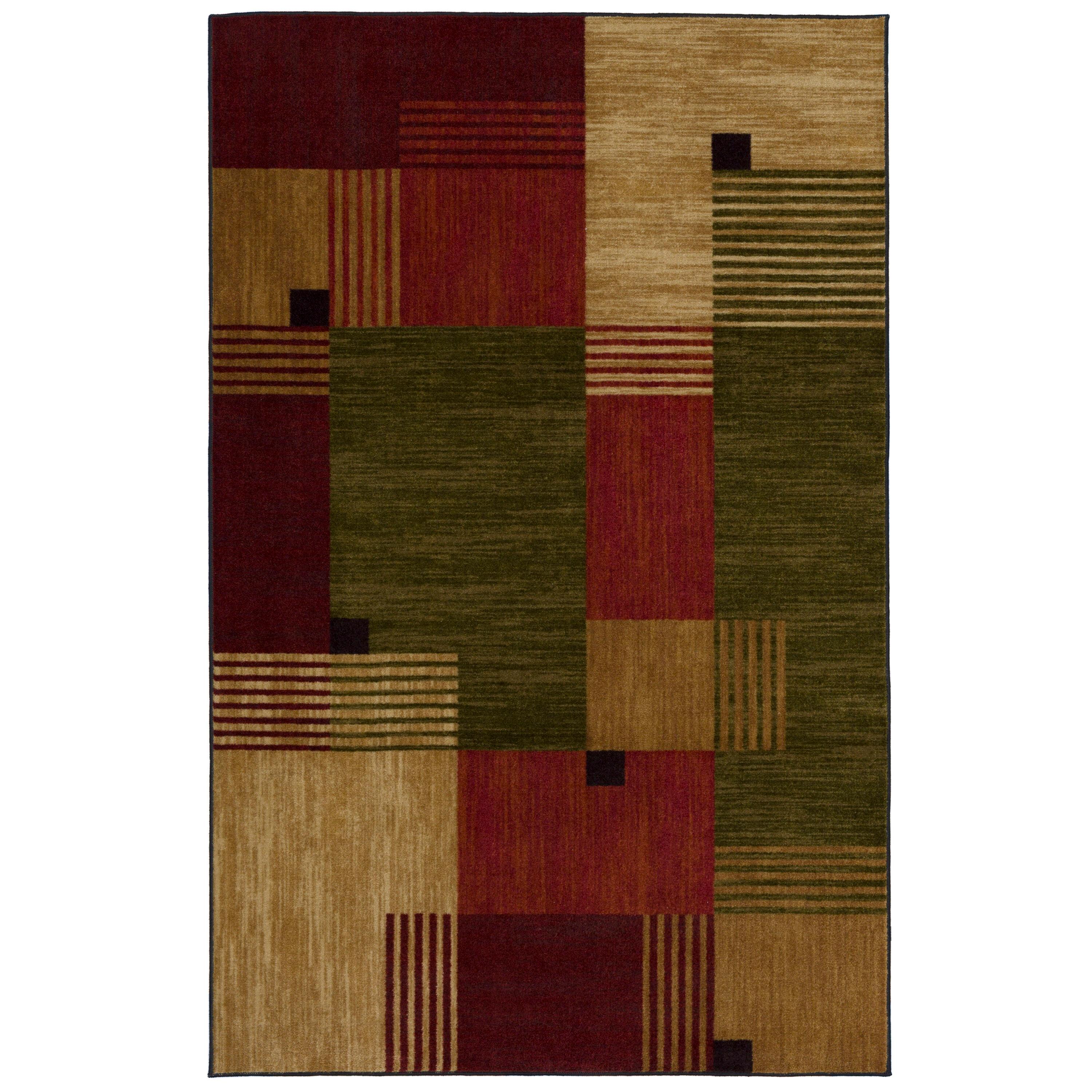 Mohawk Home Alliance Indoor Geometric Area Rug, Multi, 6' x 9'