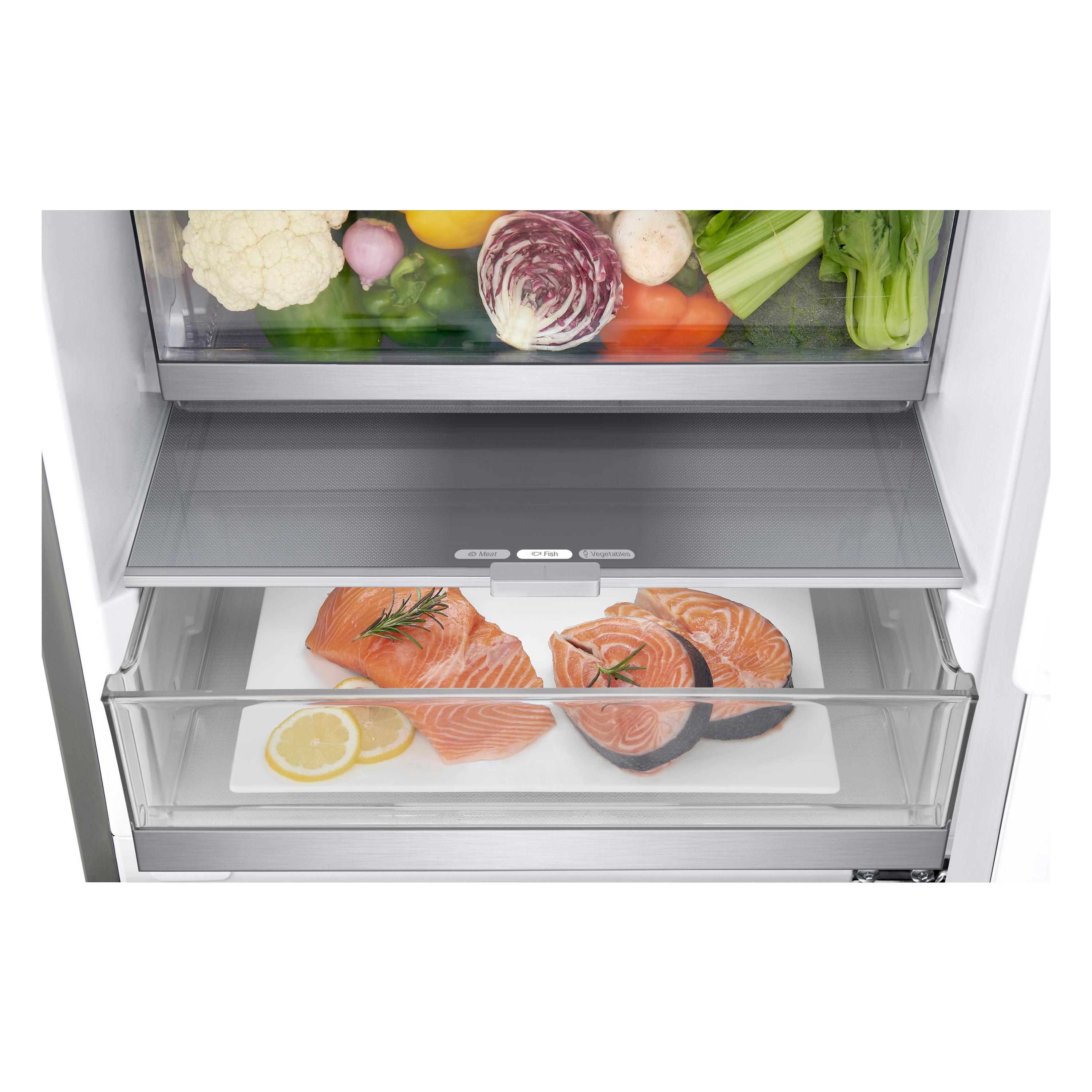LG LRBCC1204S bottom freezer freestanding refrigerator