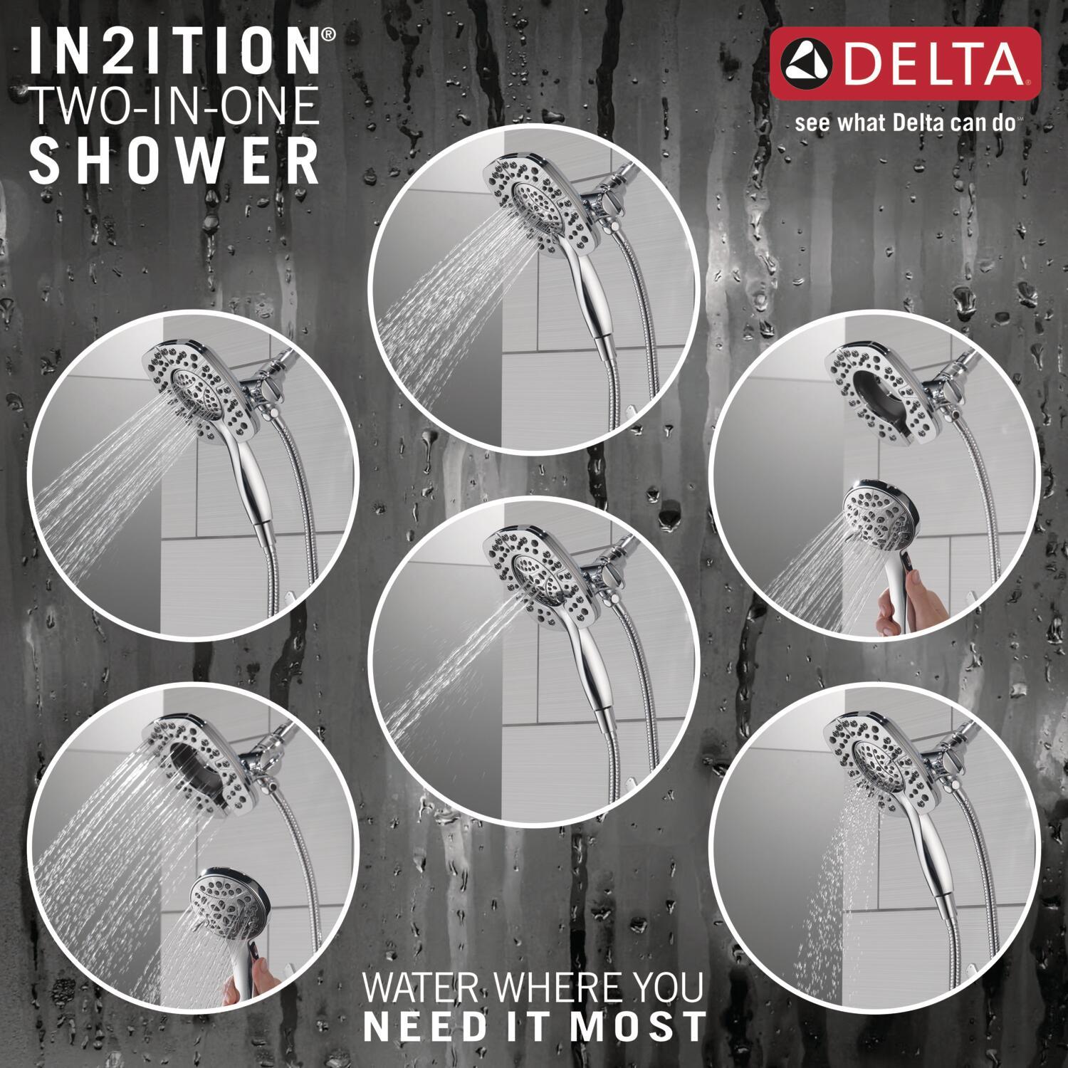 Ashlyn 17 Series Dual-Function Shower Faucet Set, In2ition Shower Handle Trim Kit