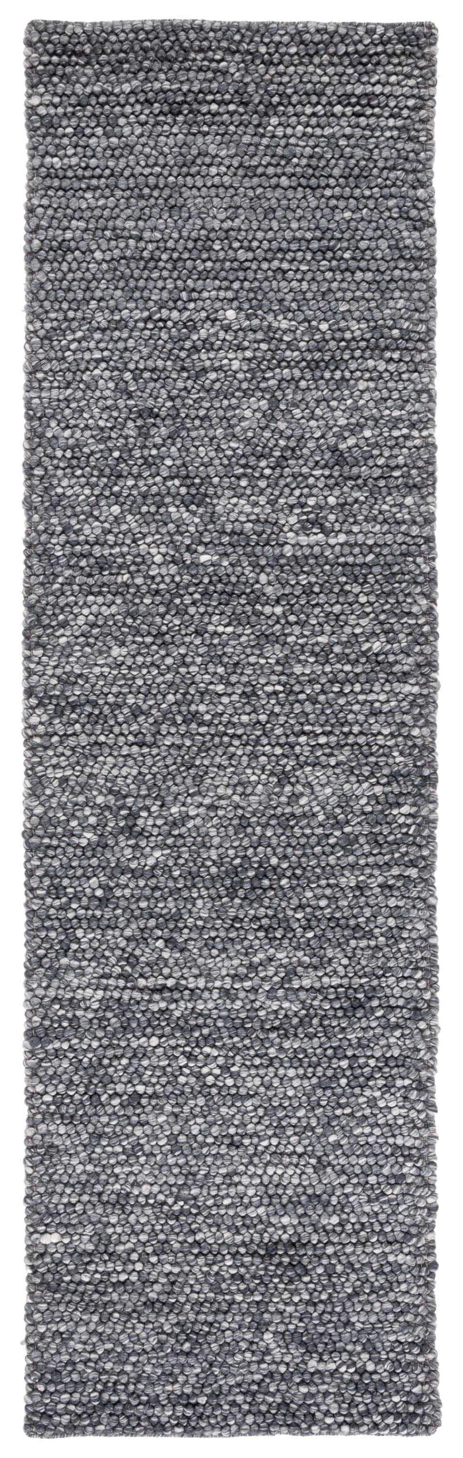 Natura NAT620 Hand Woven Runner Rug - Dark Grey - 2'3"x8' - Safavieh.