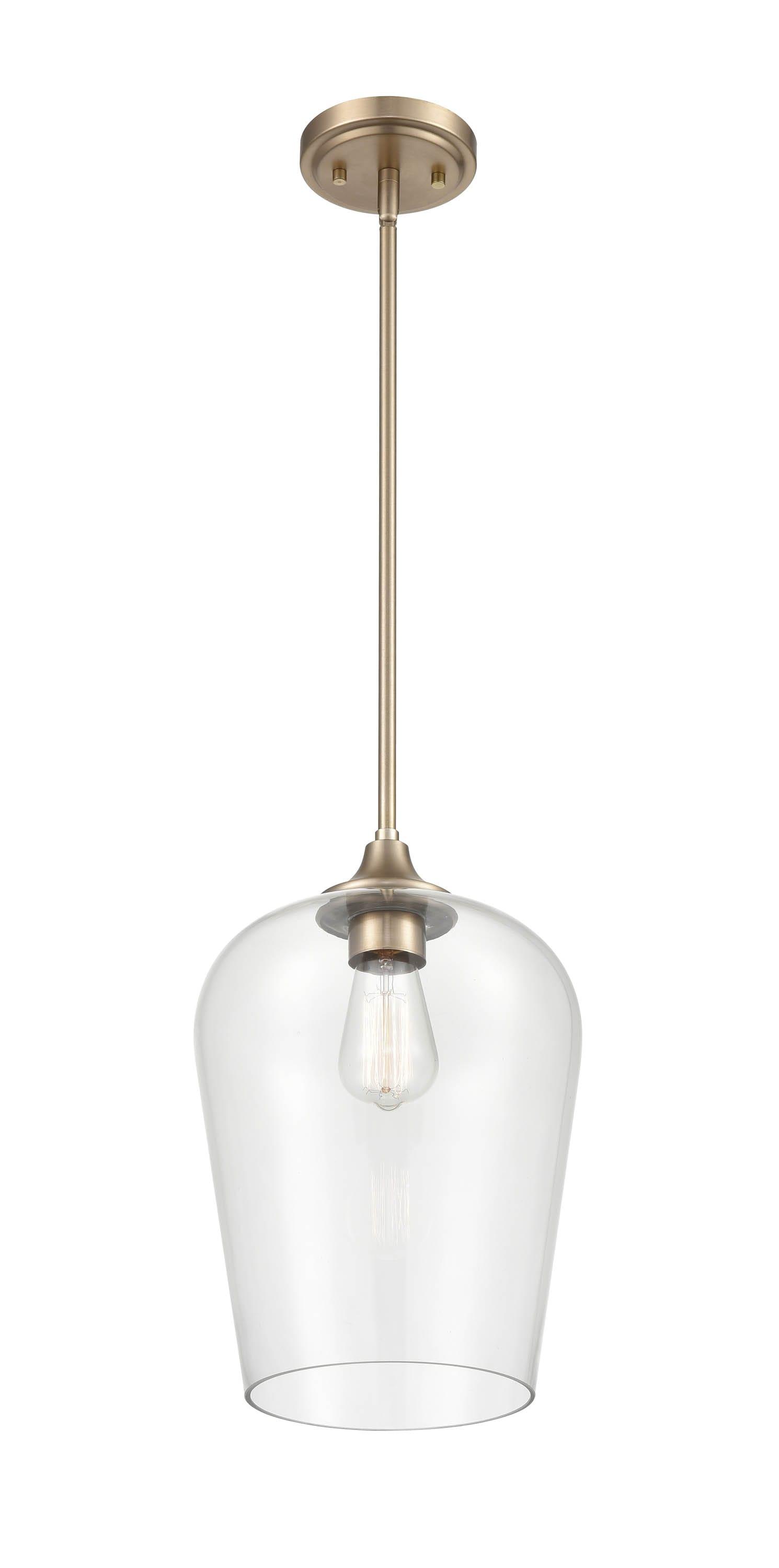 Modern Gold Glass Mini Pendant Light for Indoor/Outdoor