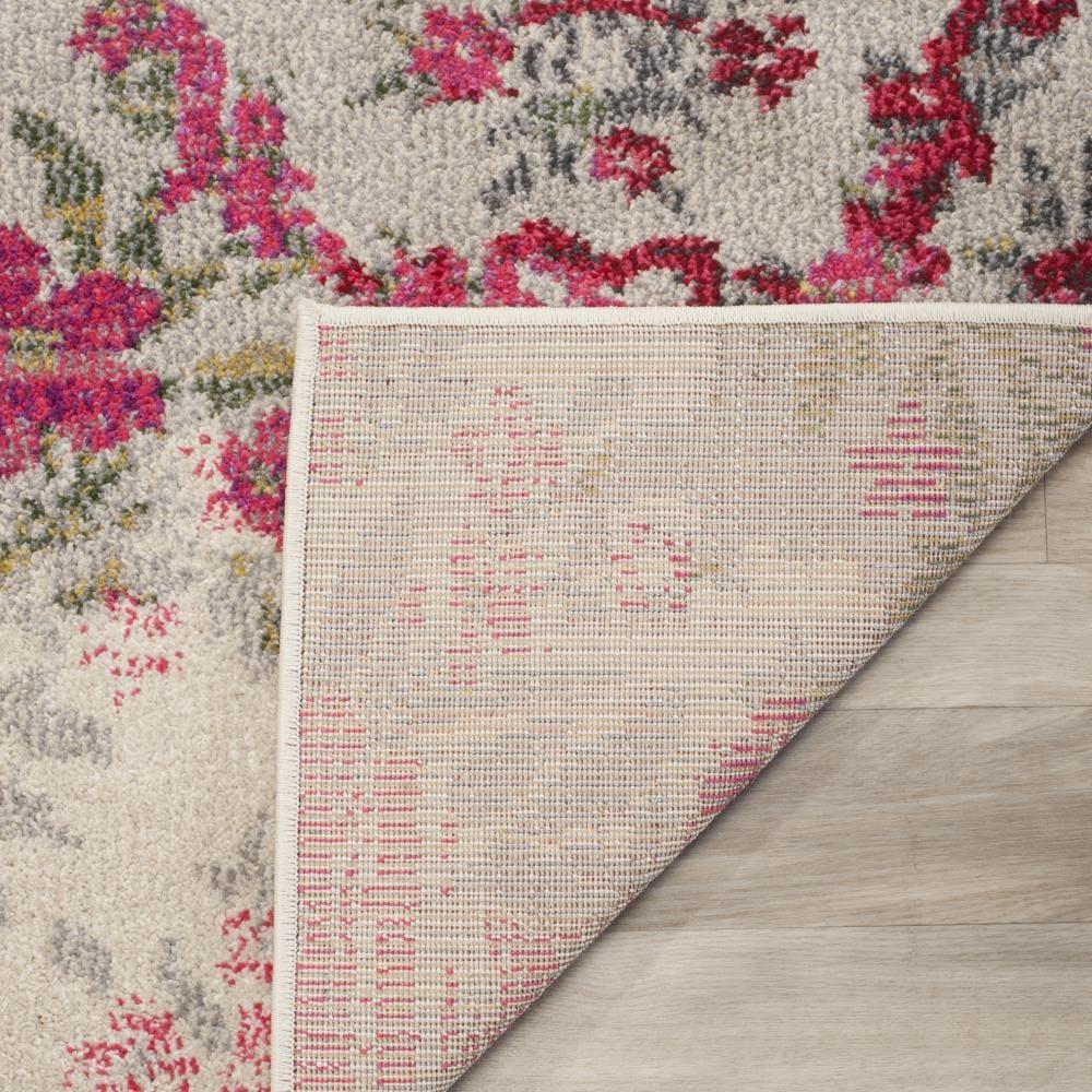 Monaco MNC205 Power Loomed Indoor Area Rug - Ivory/Pink - 8'x10' - Safavieh.