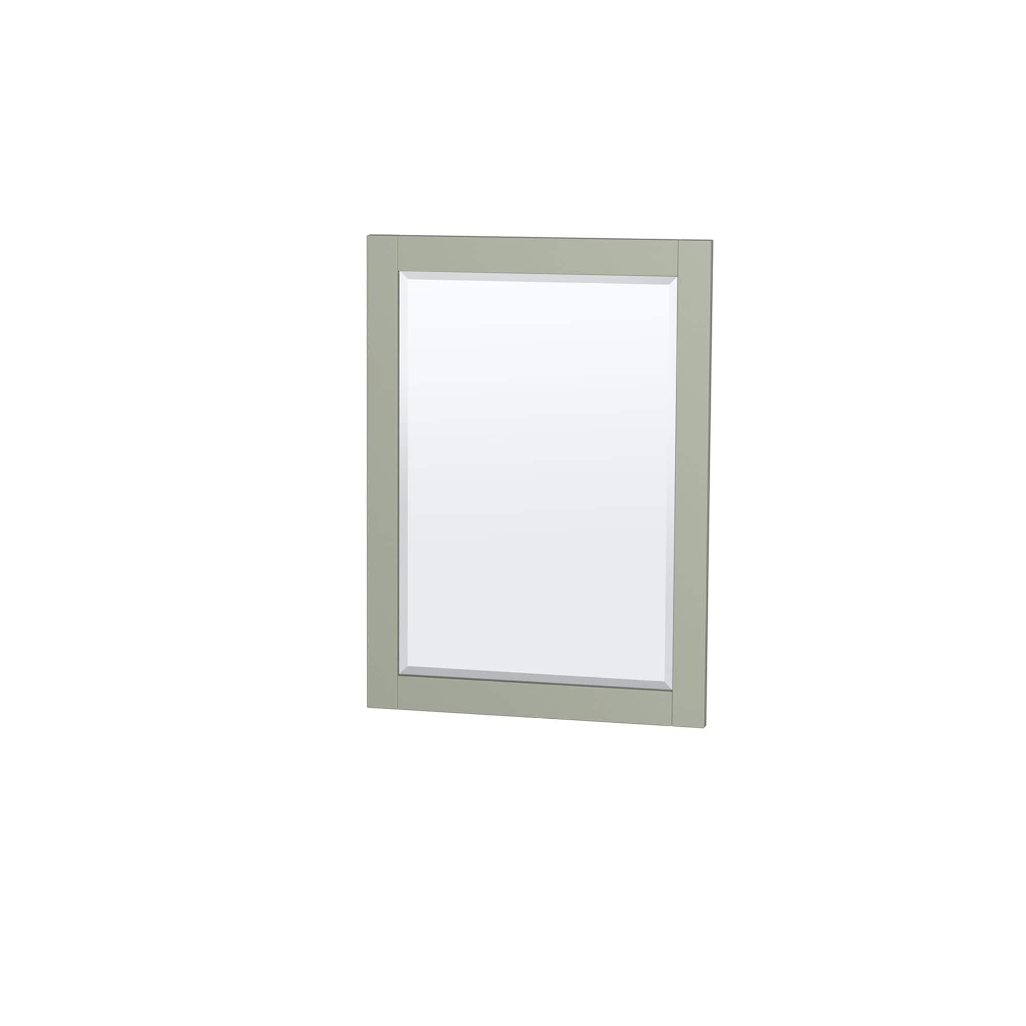 Wyndham Collection Sheffield 29" Freestanding Single Vanity Base Only with 24" Mirror