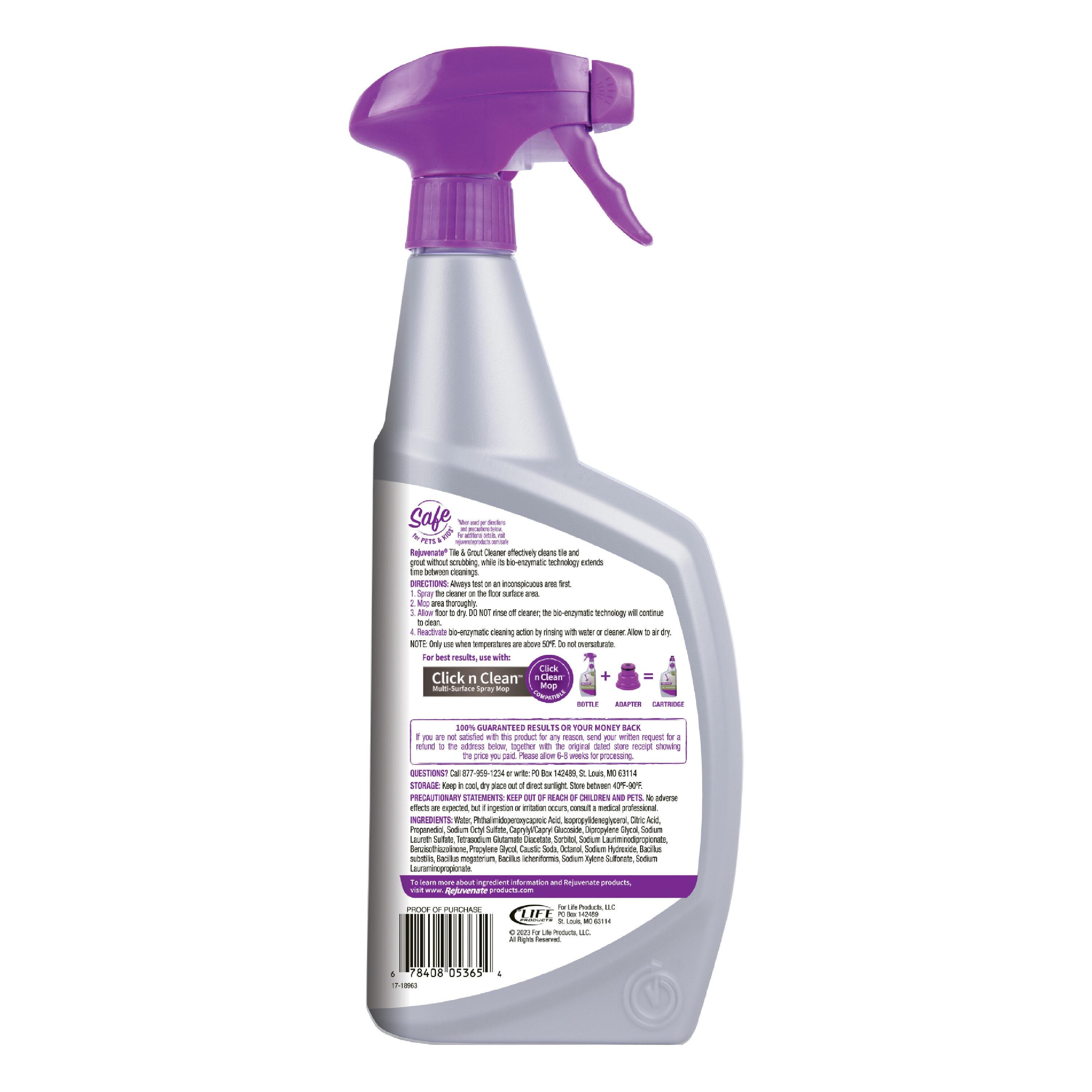 Rejuvenate Grout and Tile Cleaner 32 oz