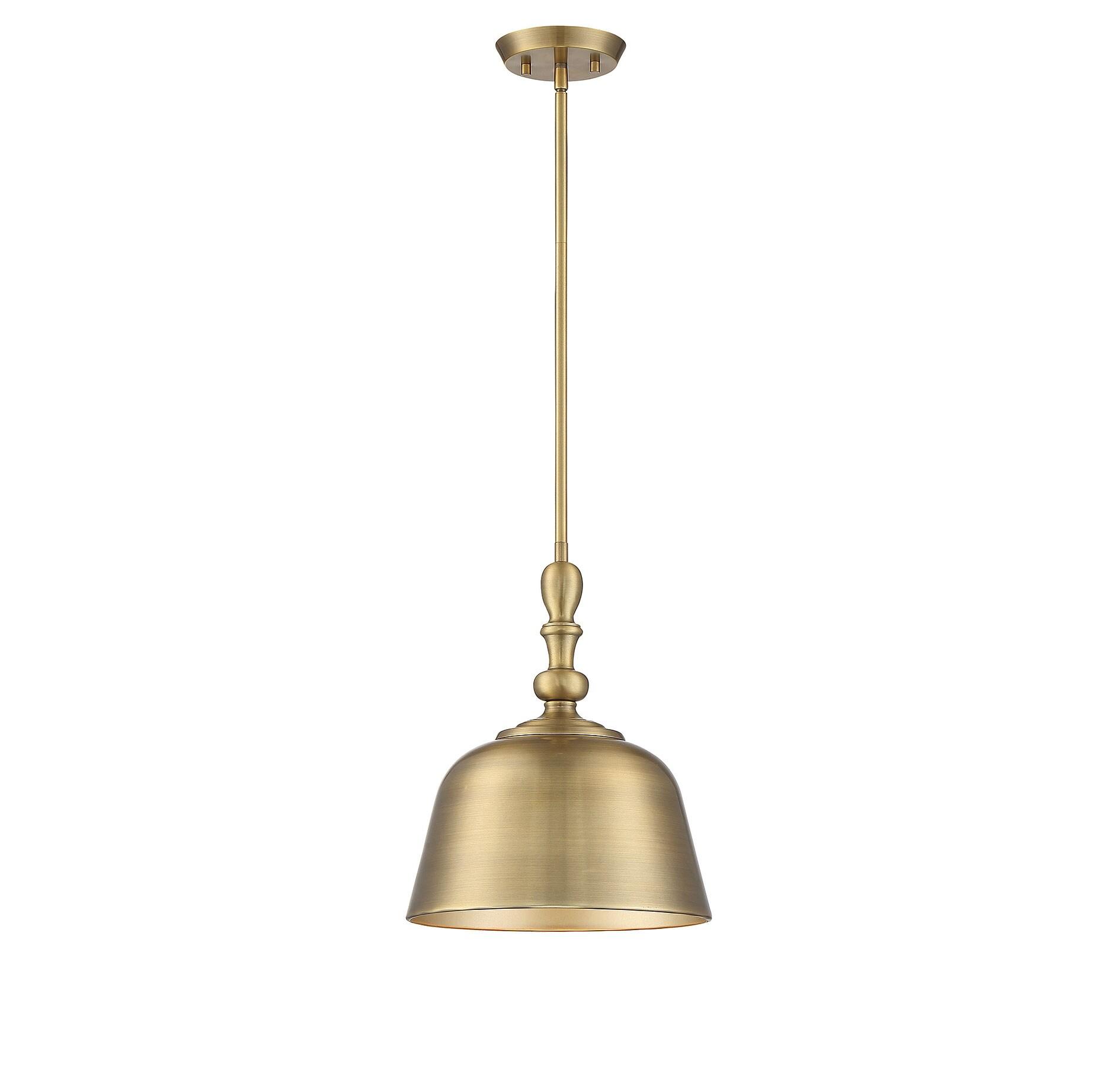Savoy House Berg 1 - Light Pendant in  Warm Brass