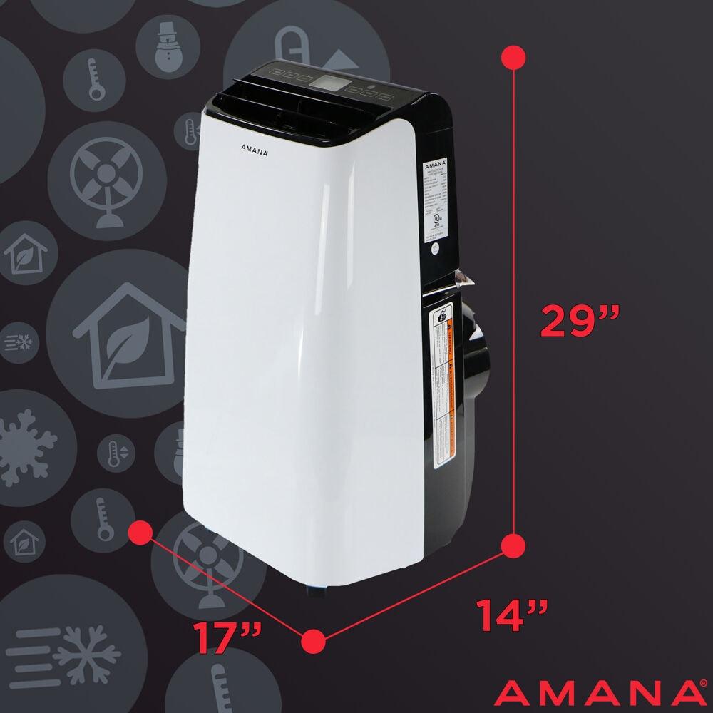 Amana Amana 6500 BTU DOE Portable Air Conditioner Cools Rooms up to 350 Sq. Ft., With Remote