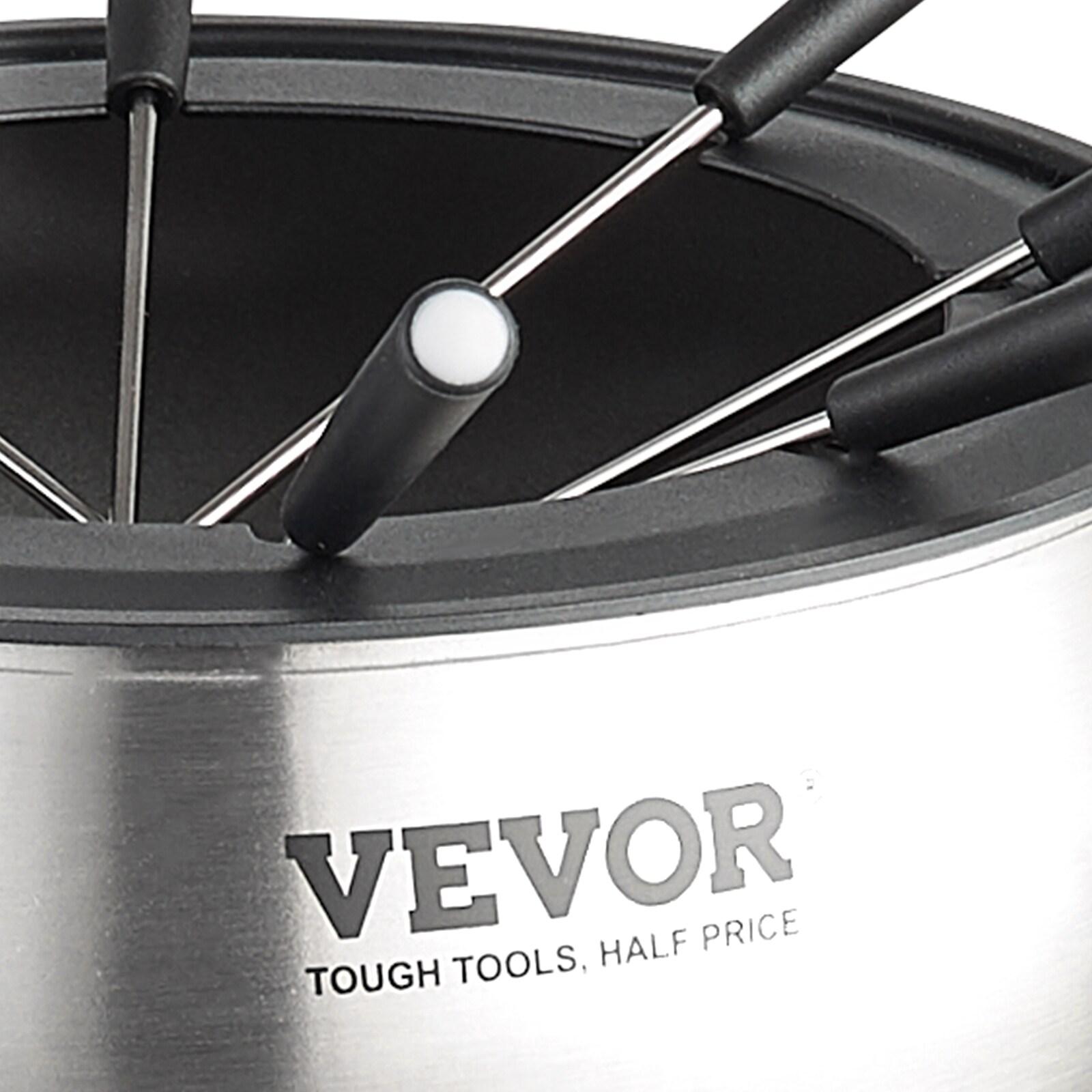 Vevor 3 qt. Stainless Steel Fondue Set & Reviews | Wayfair