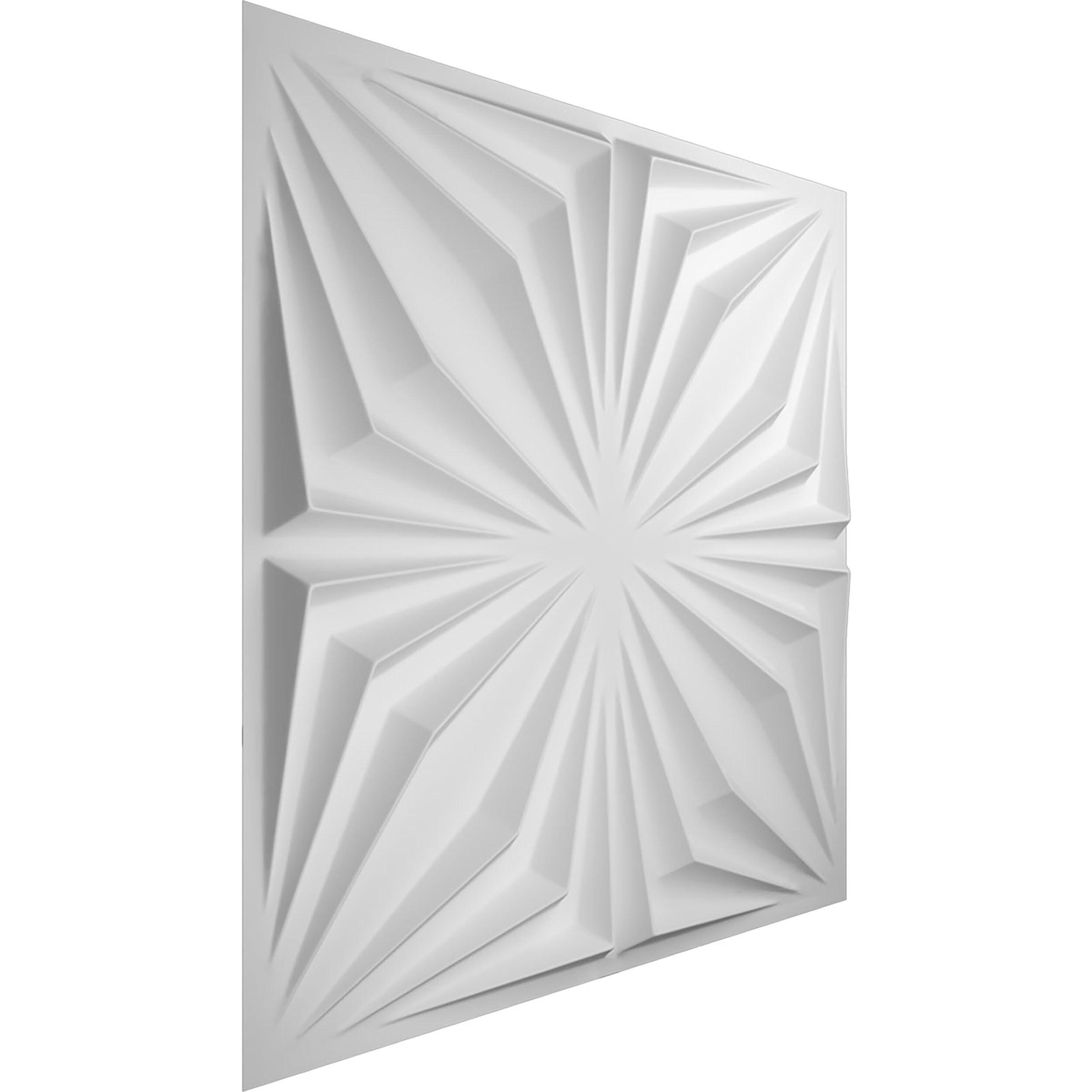 Ekena Millwork 19 5/8"W x 19 5/8"H Asher EnduraWall Decorative 3D Wall Panel