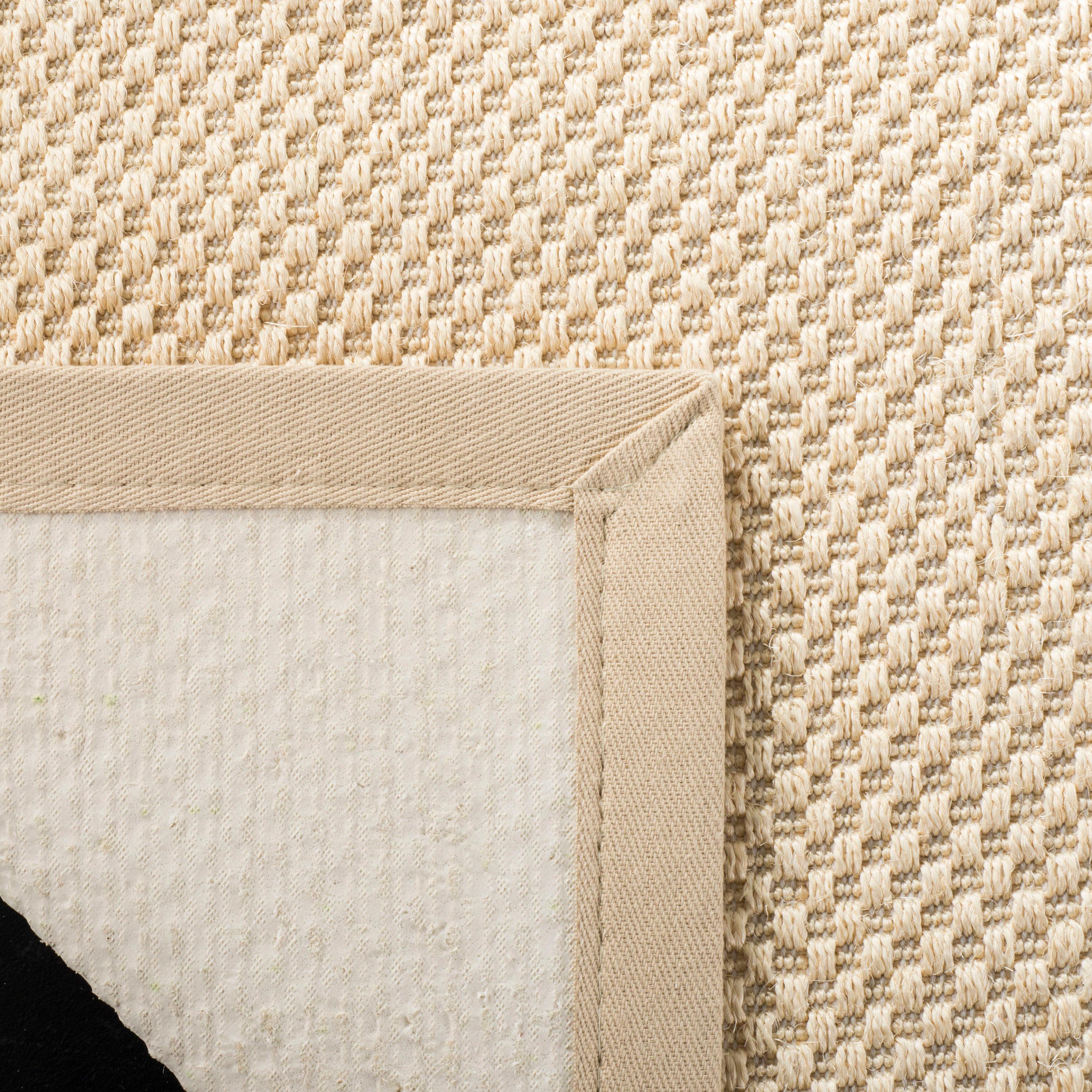 SAFAVIEH Natural Fiber Clarissa Solid Sisal Area Rug, Ivory/Light Beige, 5' x 8'