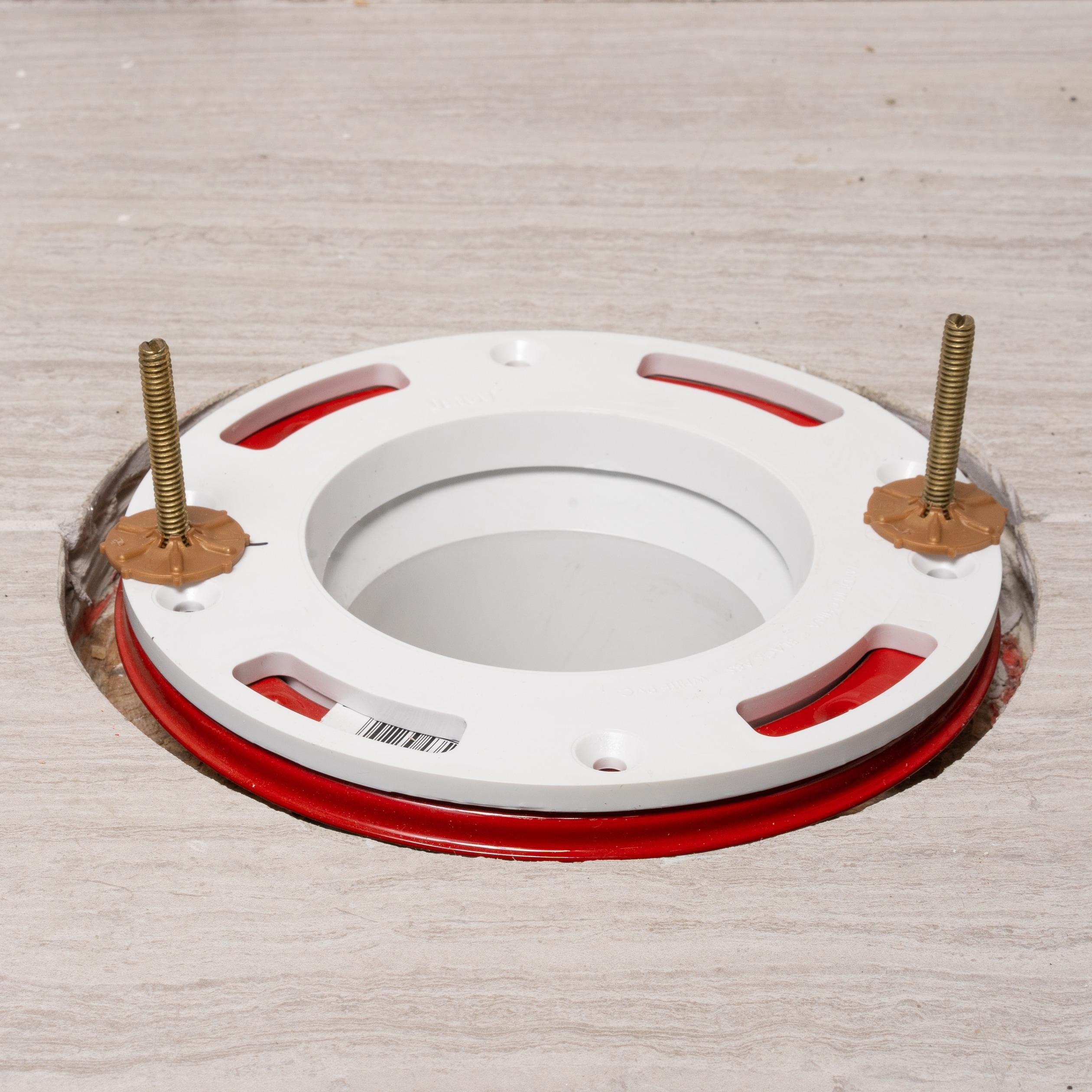 Universal White PVC Closet Flange Spacer