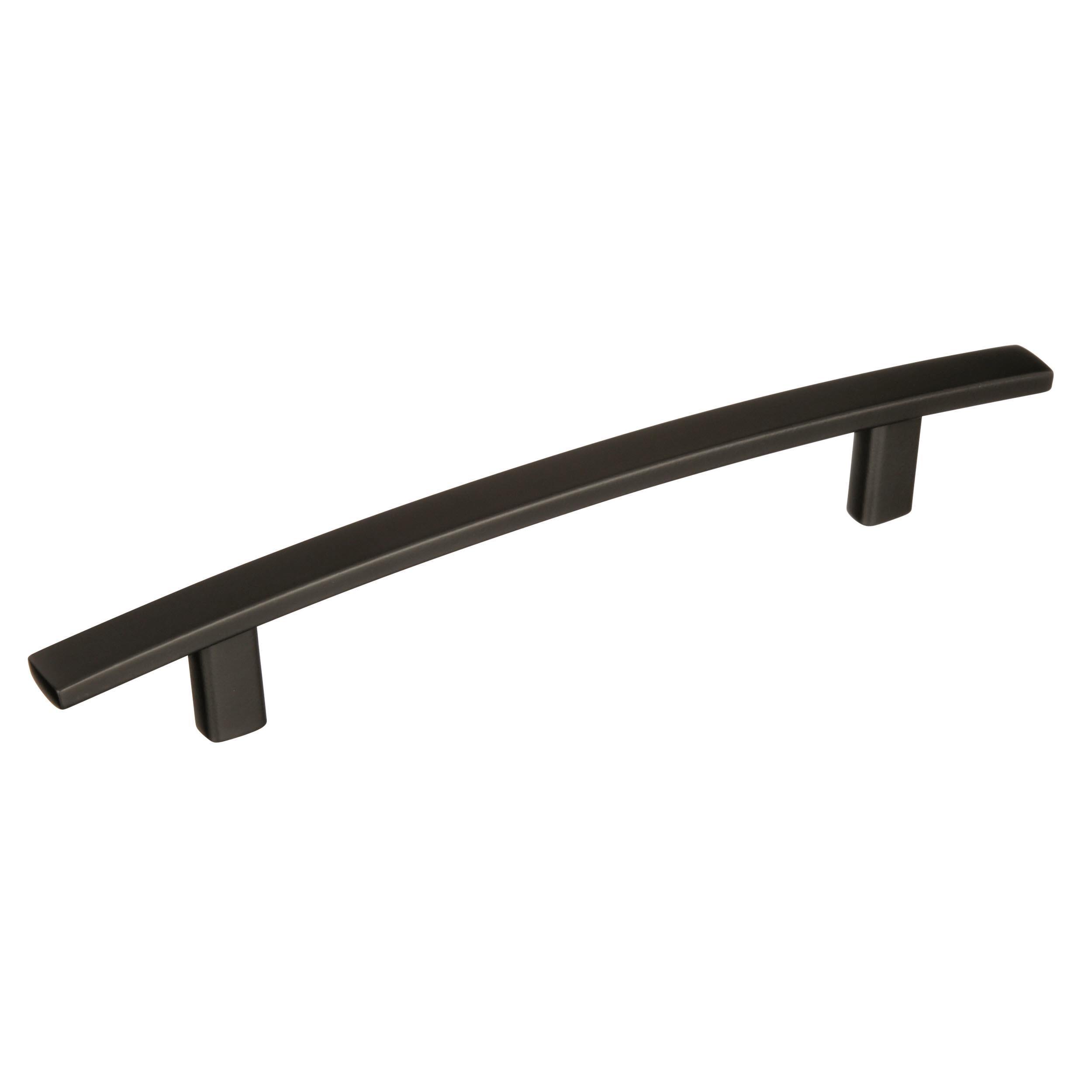 Amerock Cyprus 5-1/16 inch (128mm) Center-to-Center Black Bronze Cabinet Pull