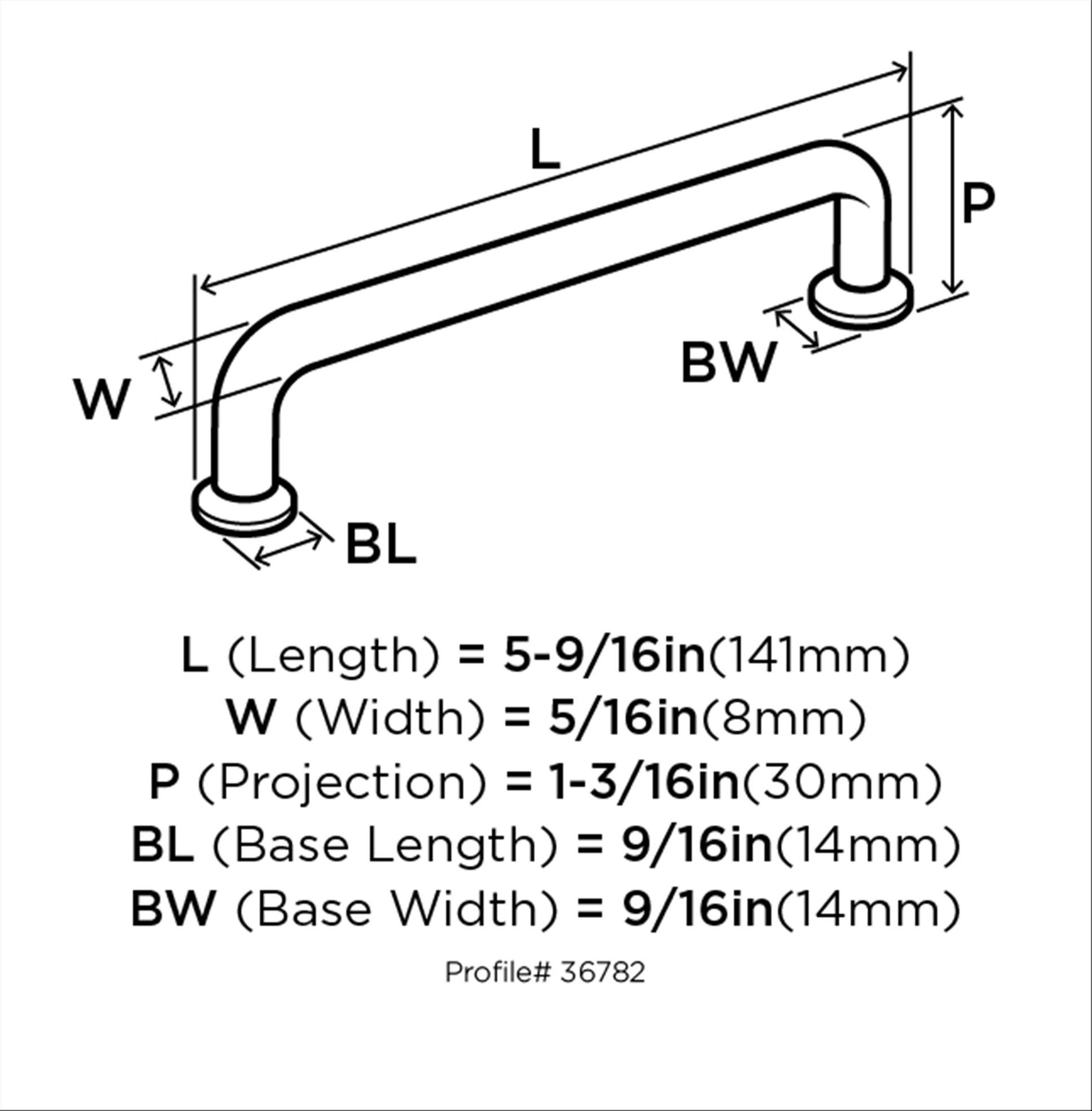 Factor 5 1/16" Center to Center Arch Pull