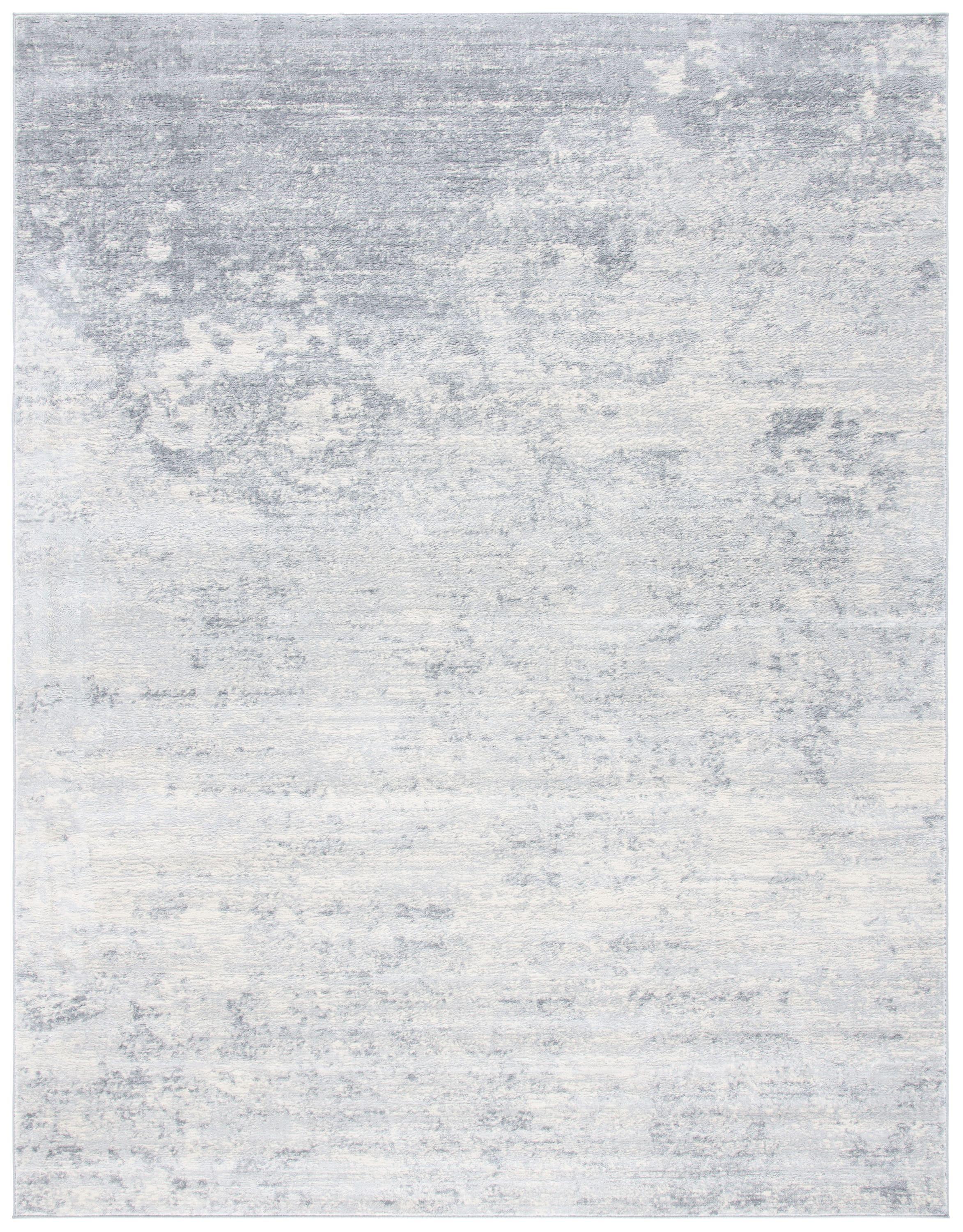 Brentwood BNT822 Power Loomed Area Rug - Ivory/Grey - 8'9"x11'9" - Safavieh.