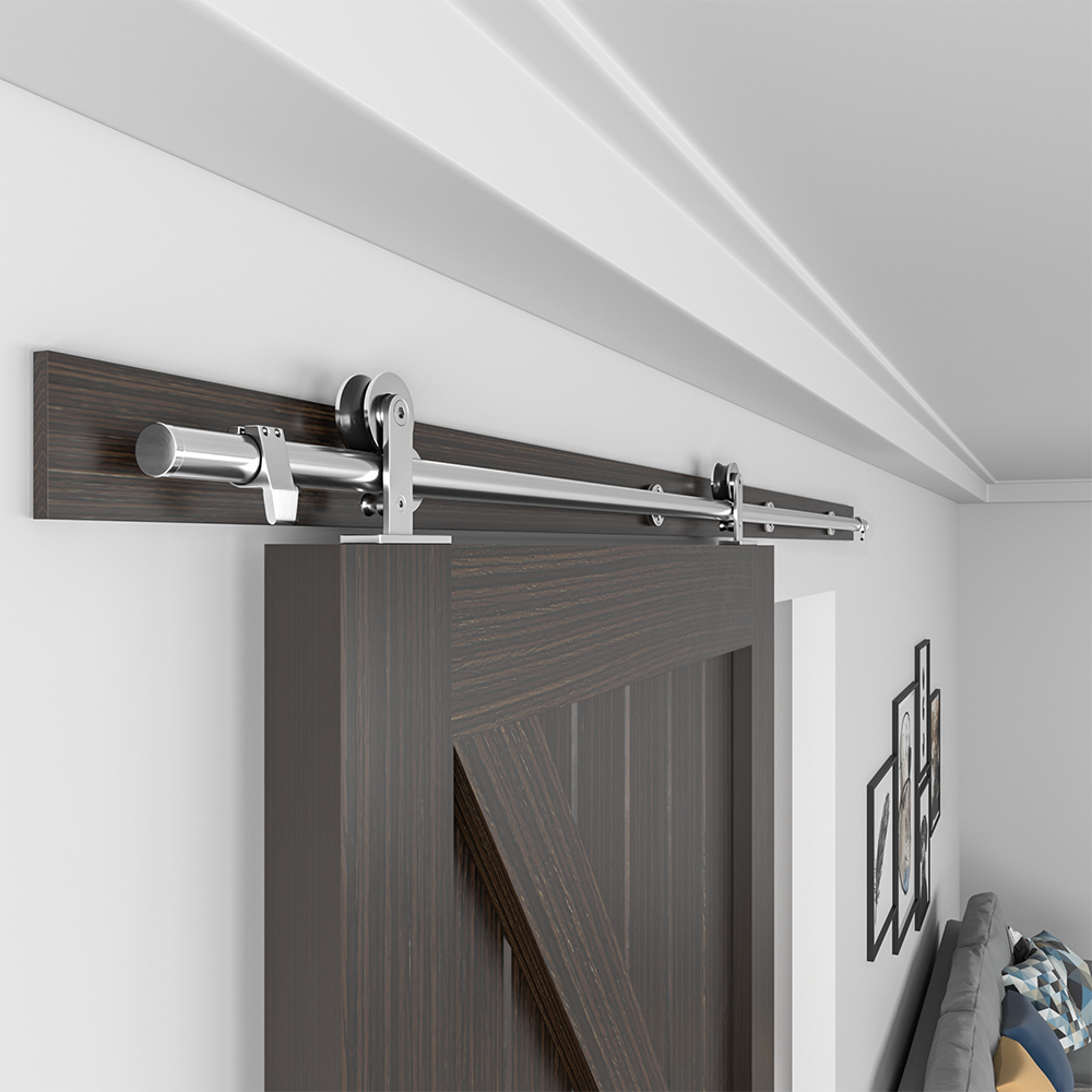 Lazio Sliding Standard Single Door Barn Door Hardware Kit