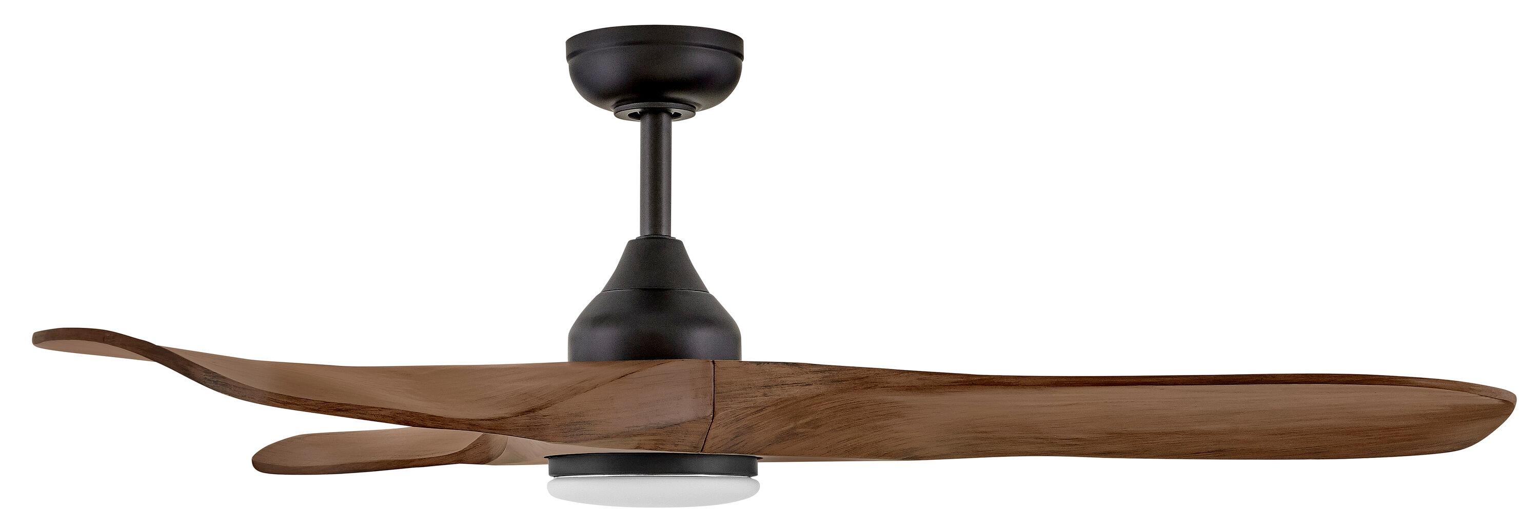 SWELL FLUSH ILLUMINATED 56" Integrated LED Smart Fan with HIRO Remote