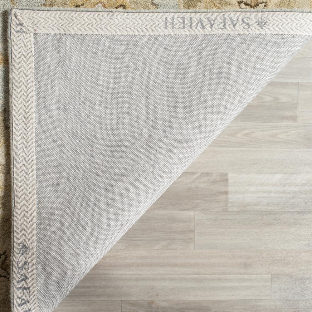 Antiquity AT856 Hand Tufted Area Rug - Light Blue/Sage - 4'x6' - Safavieh.