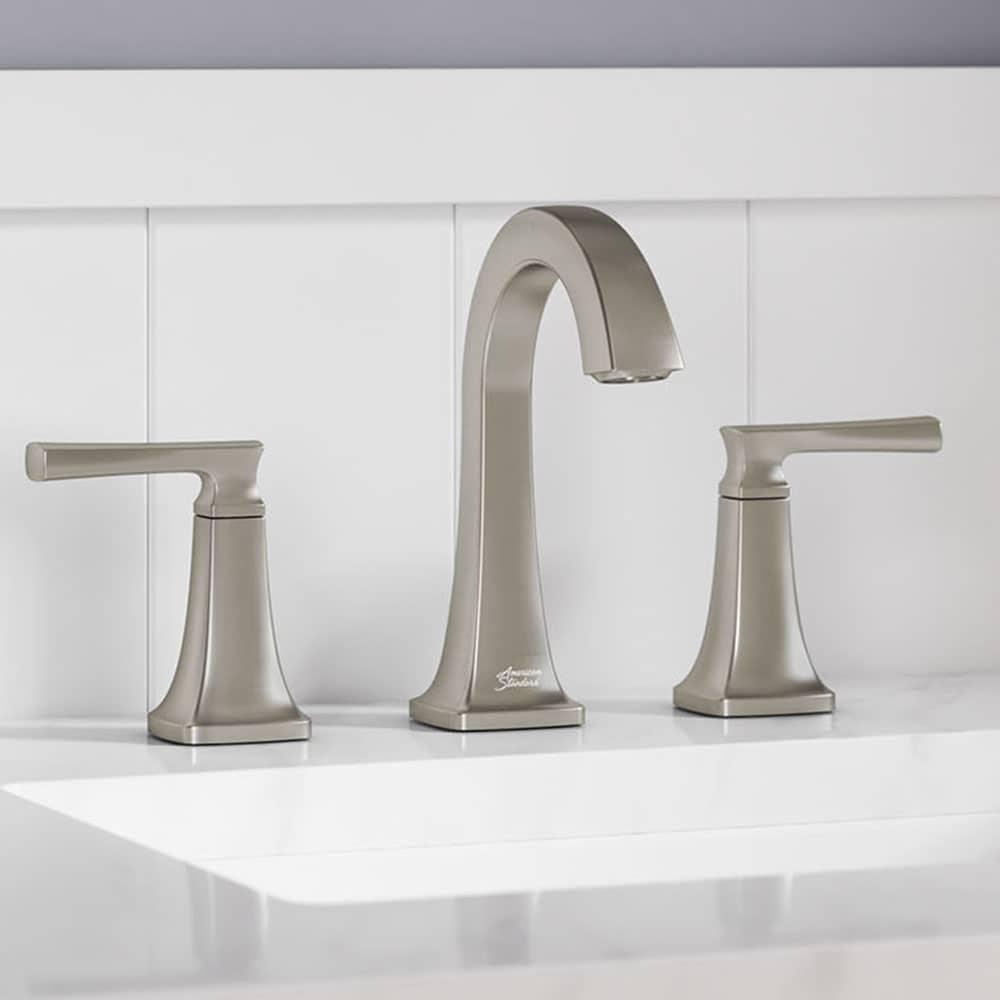 American Standard Belmeade Widespread Faucet 2-handle Bathroom Faucet with Drain Assembly 7426801.295