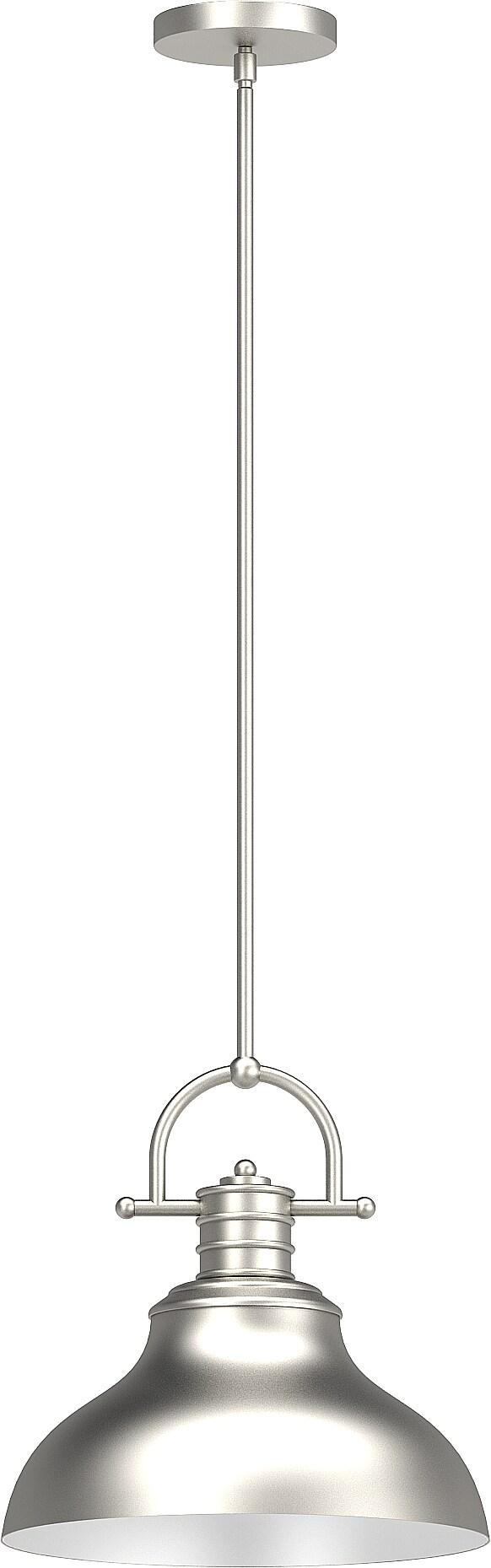 Volume Lighting V1838 1 Light 14" Wide Led Pendant - Nickel