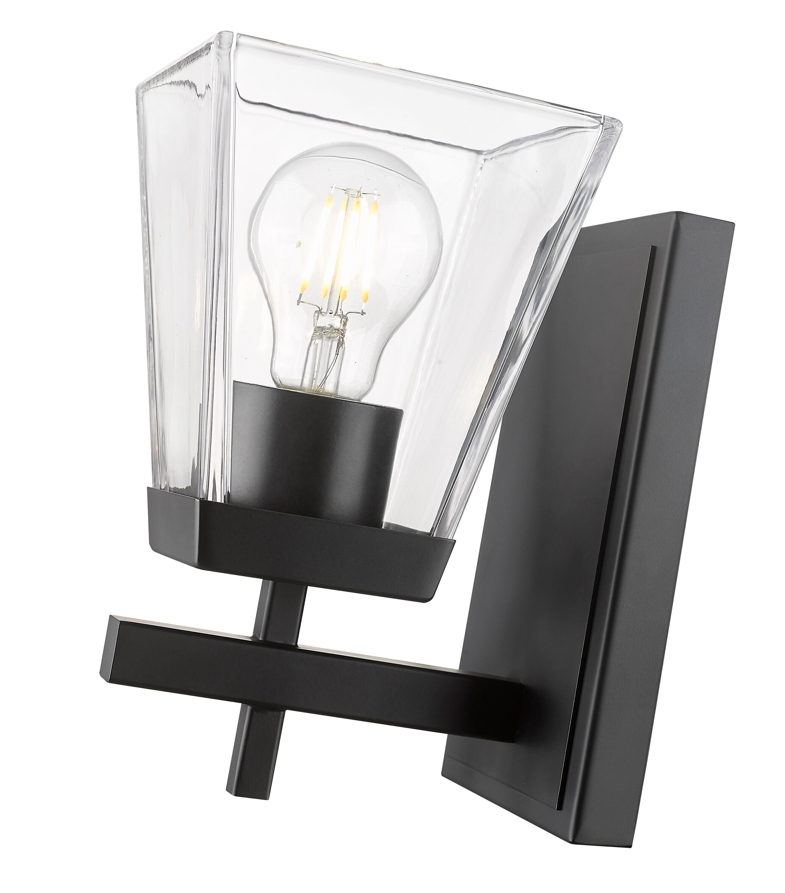 Z-Lite Lauren 1 - Light Wall Light in  Matte Black