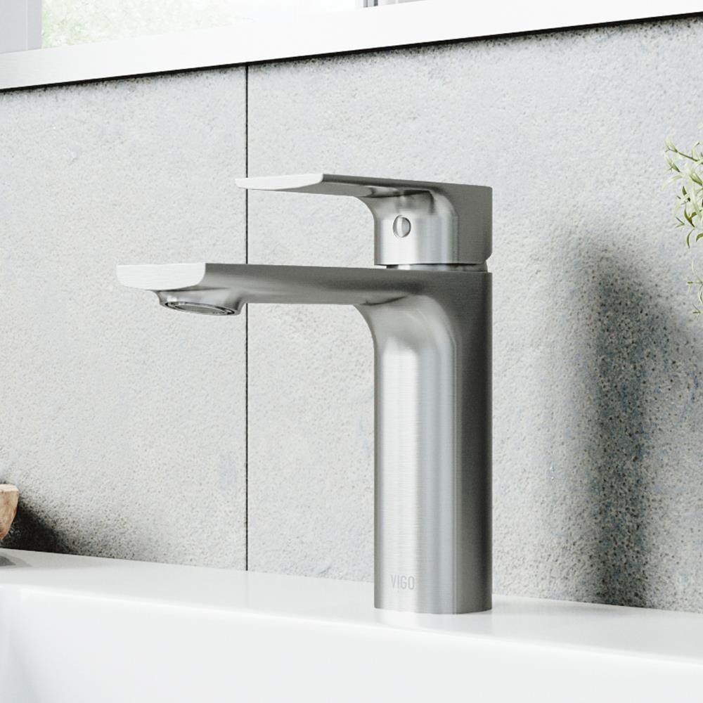 Davidson 6" H Single Handle Single Hole Bathroom Faucet