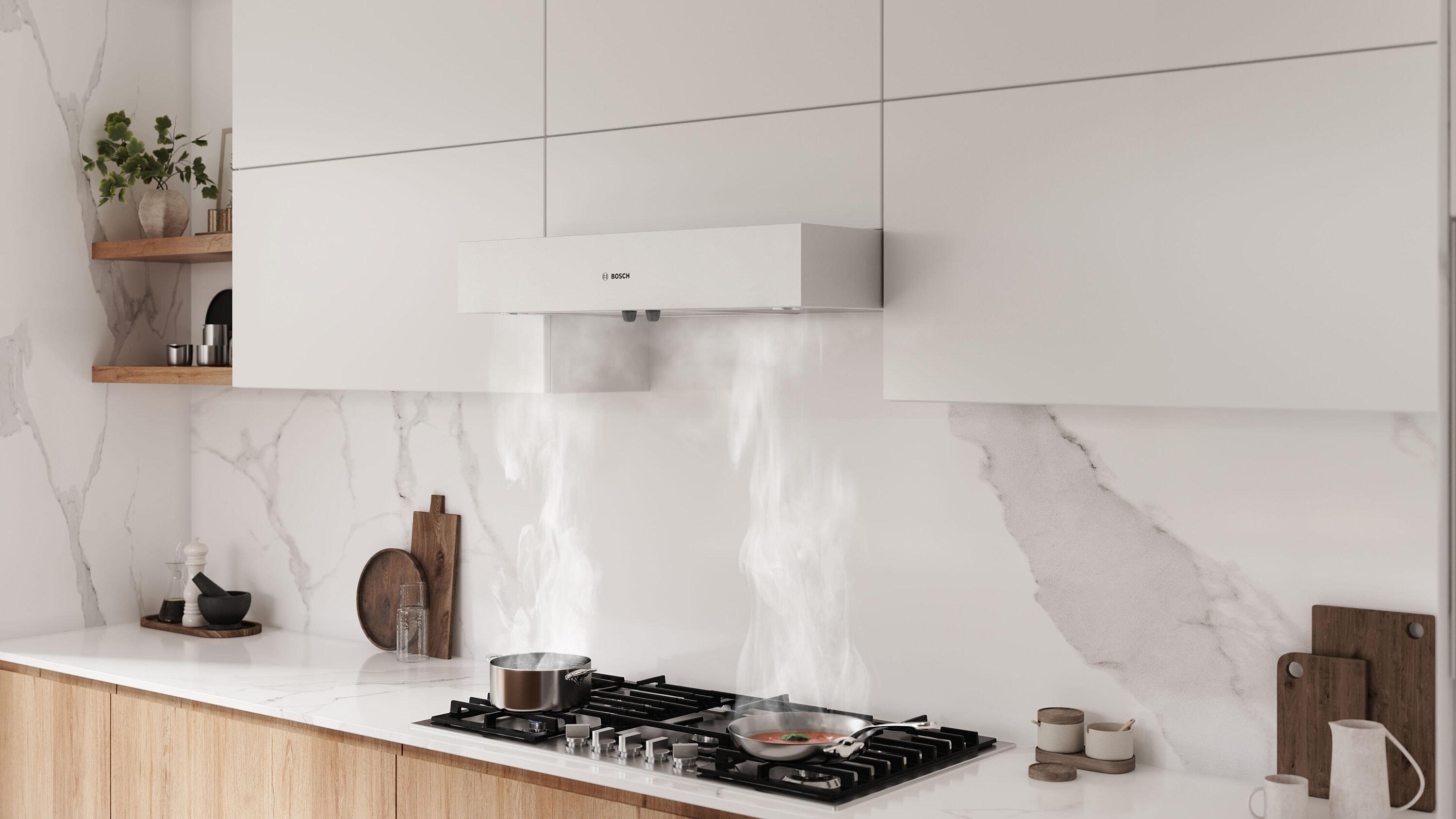Bosch 30 inch Convertible 260-CFM Stainless Steel Under Cabinet Range Hood