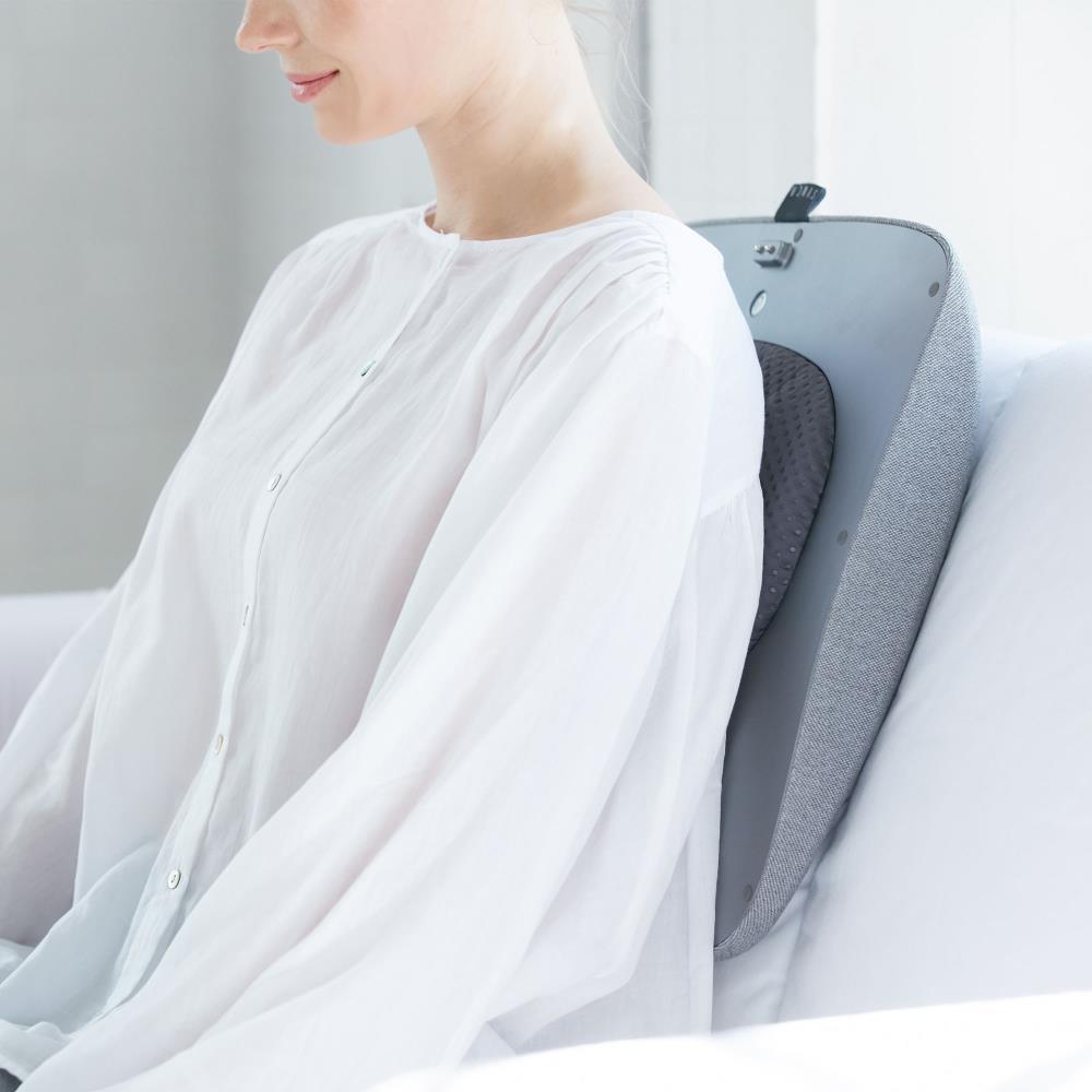 Synca Wellness Upholstered Heated Massage Chair with Ottoman