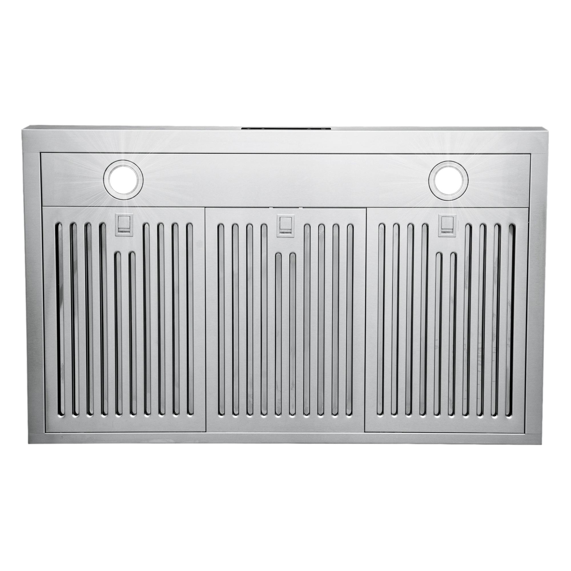 Cosmo 36 in. Haven Collection Ducted Under Cabinet Range Hood, Touch Controls, LED Lights, Permanent Filters, Stainless Steel