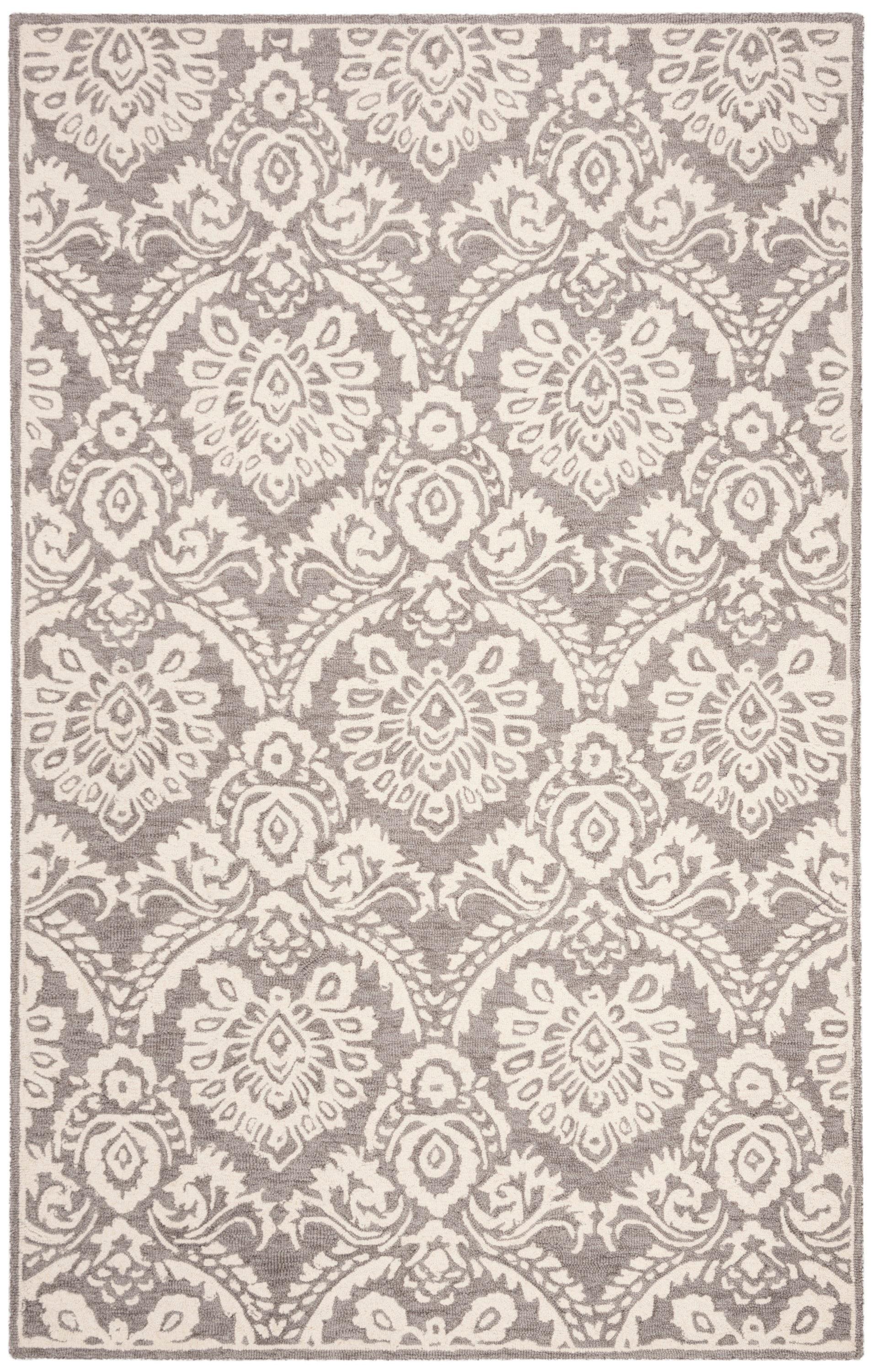 Tansy Wool Ivory/Gray Rug