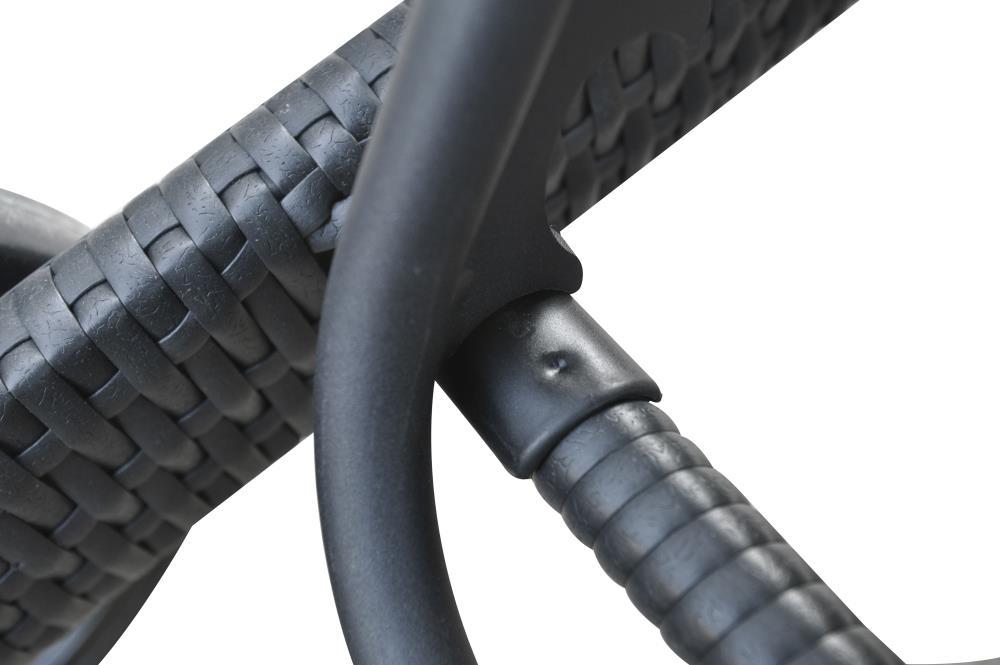 Highland Dunes Thuy Premium All-Weather Wicker Outdoor Armless Lounge Chair