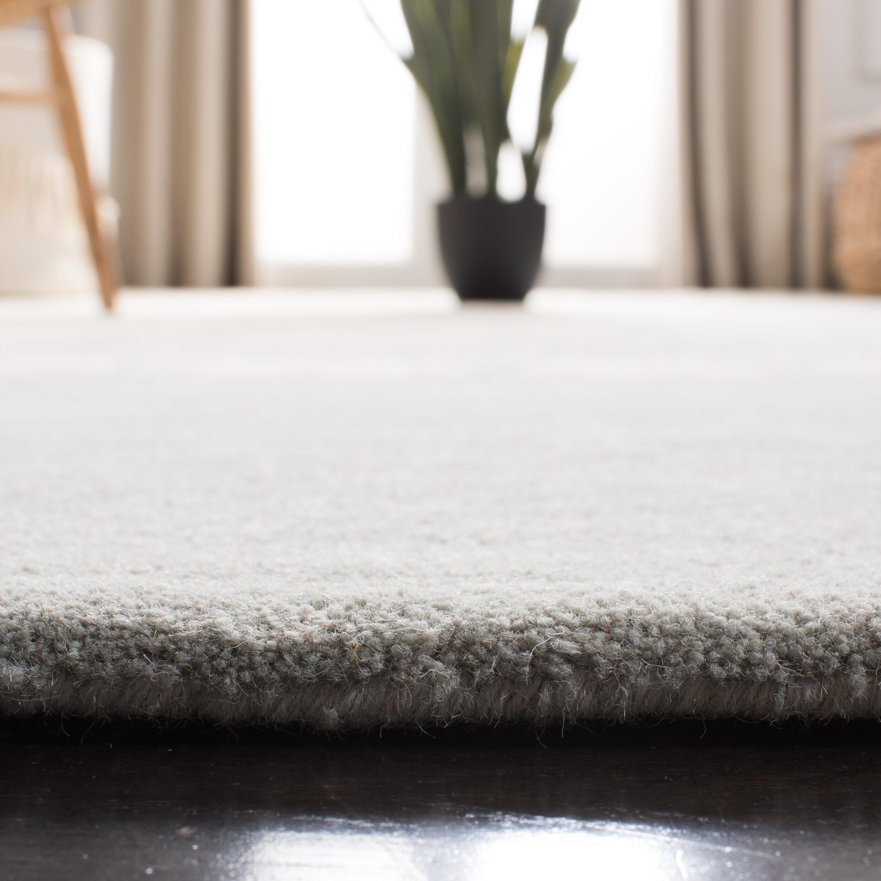 Bella BEL122 Hand Tufted Area Rug - Grey/Ivory - 8'x10' - Safavieh.