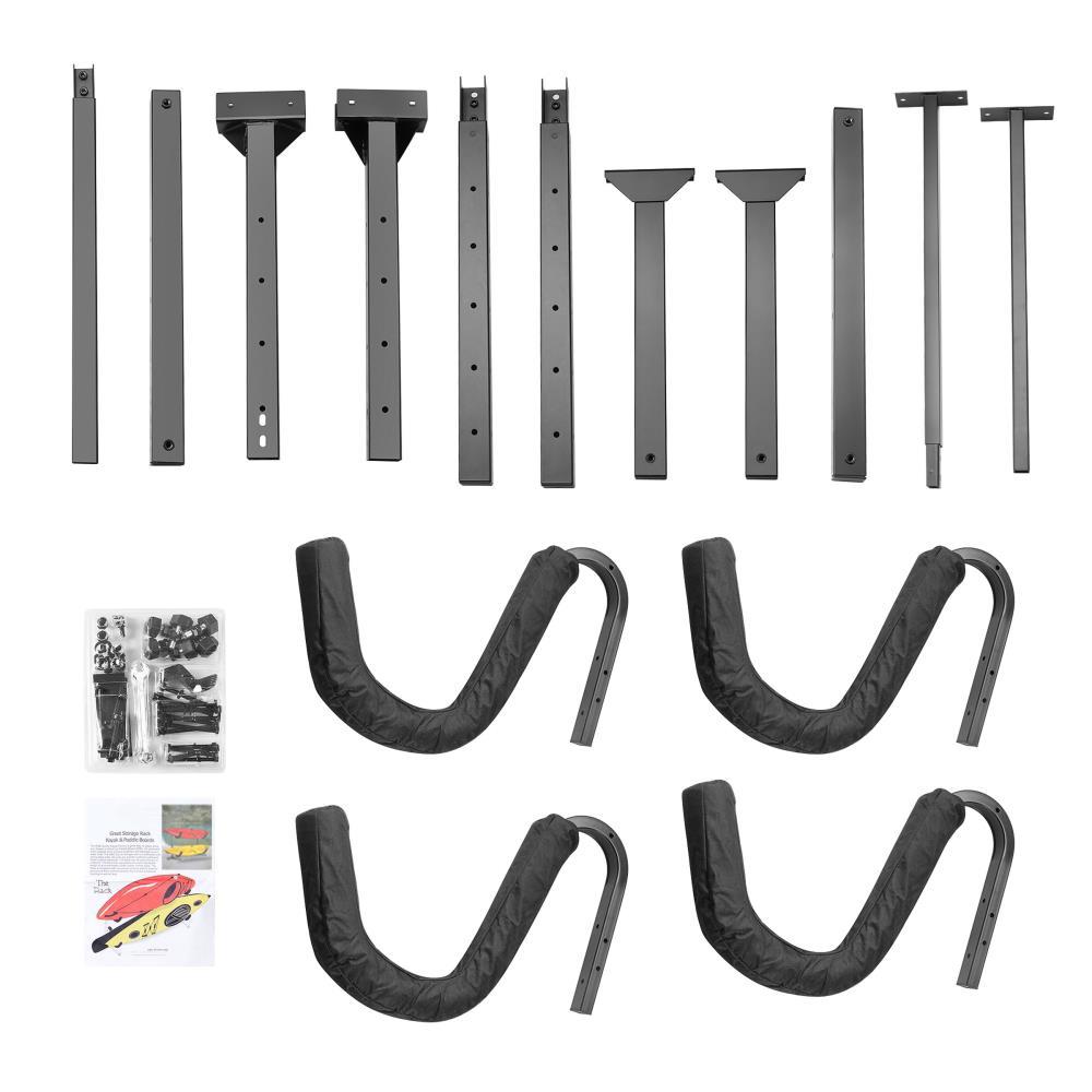 Leisure Sports Freestanding Kayak and SUP Rack - Black