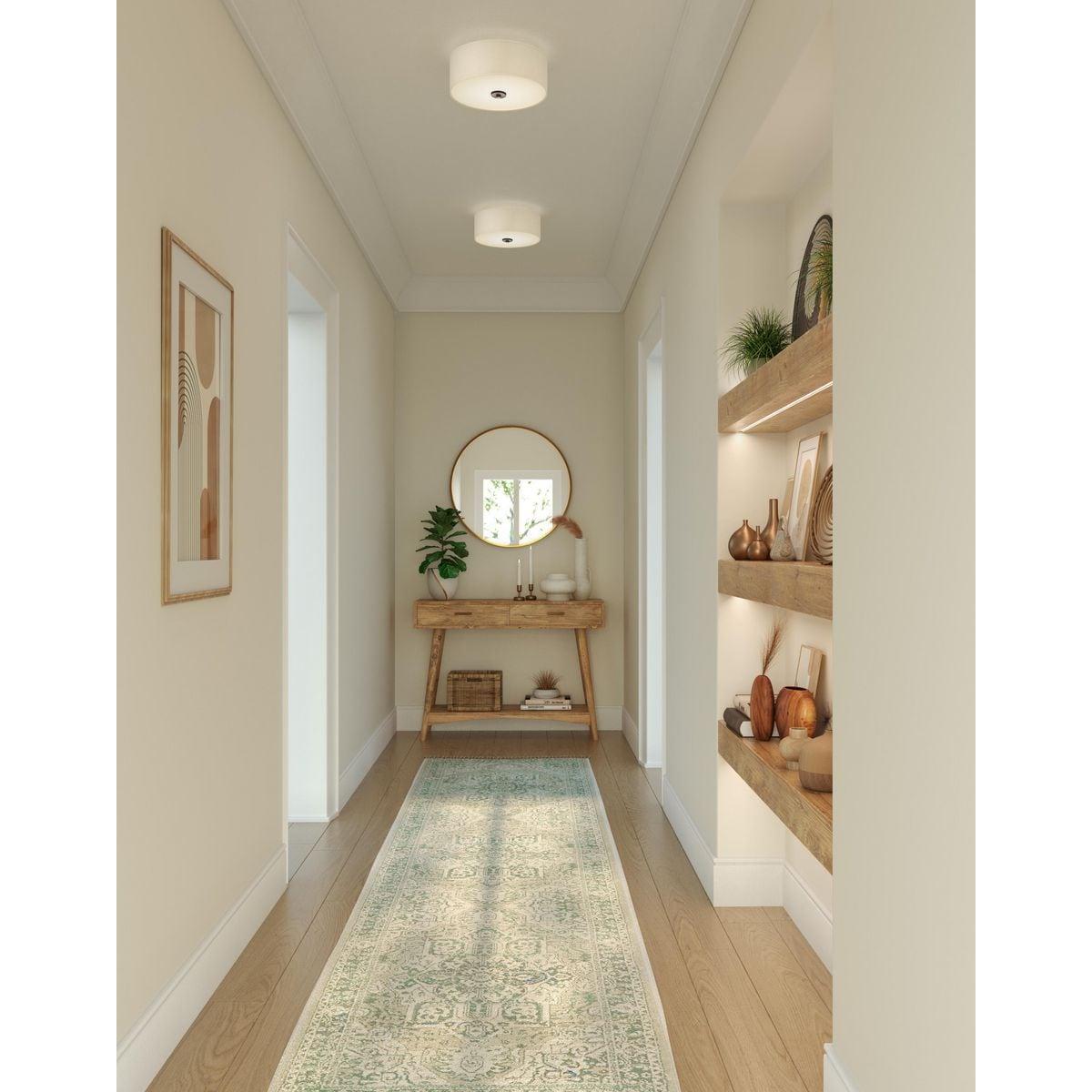 Lark Manor™ Armindo Fabric Semi Flush Mount
