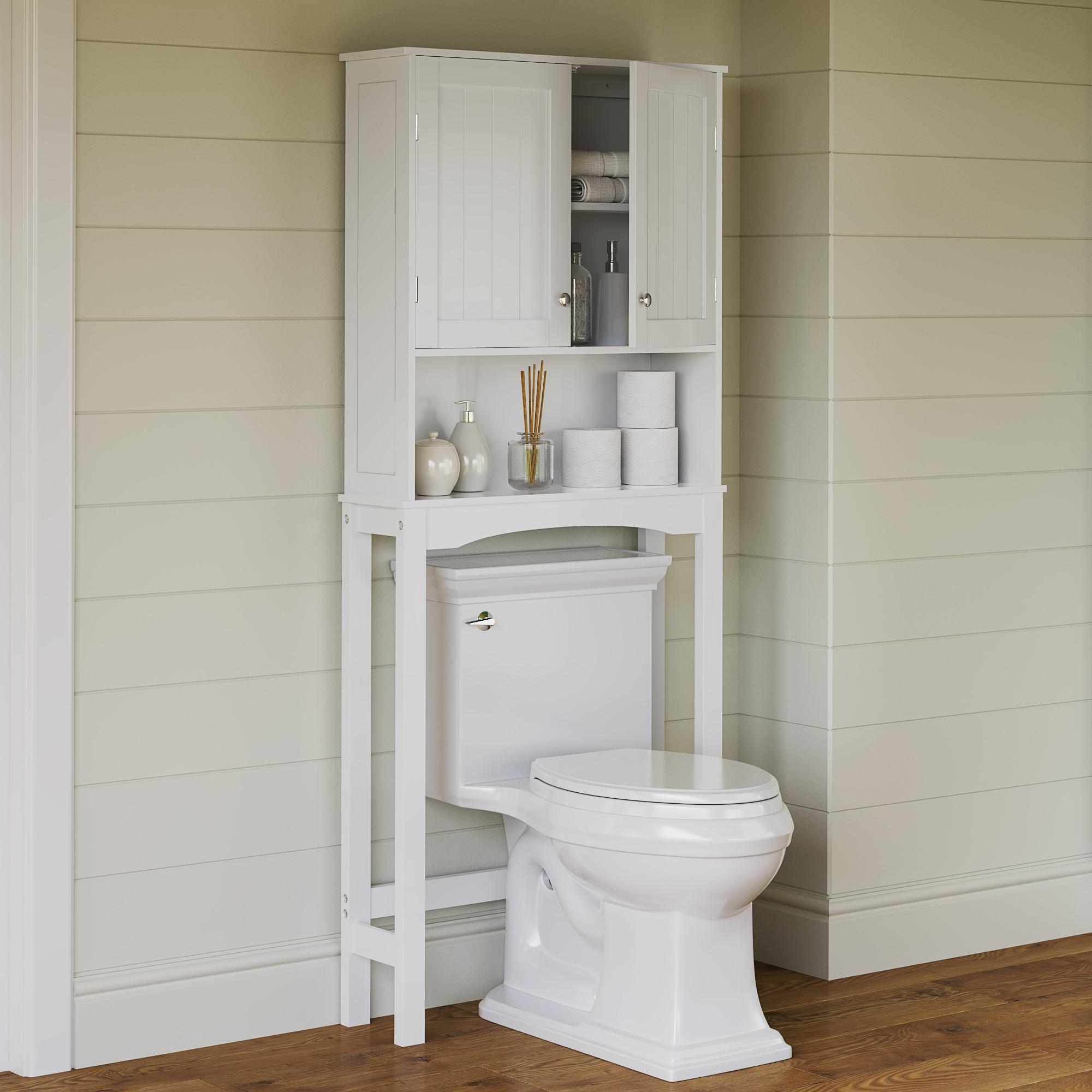 RiverRidge Ashland Over the Toilet Bathroom Spacesaver Wall Medicine Storage Cabinet with Adjustable Shelf