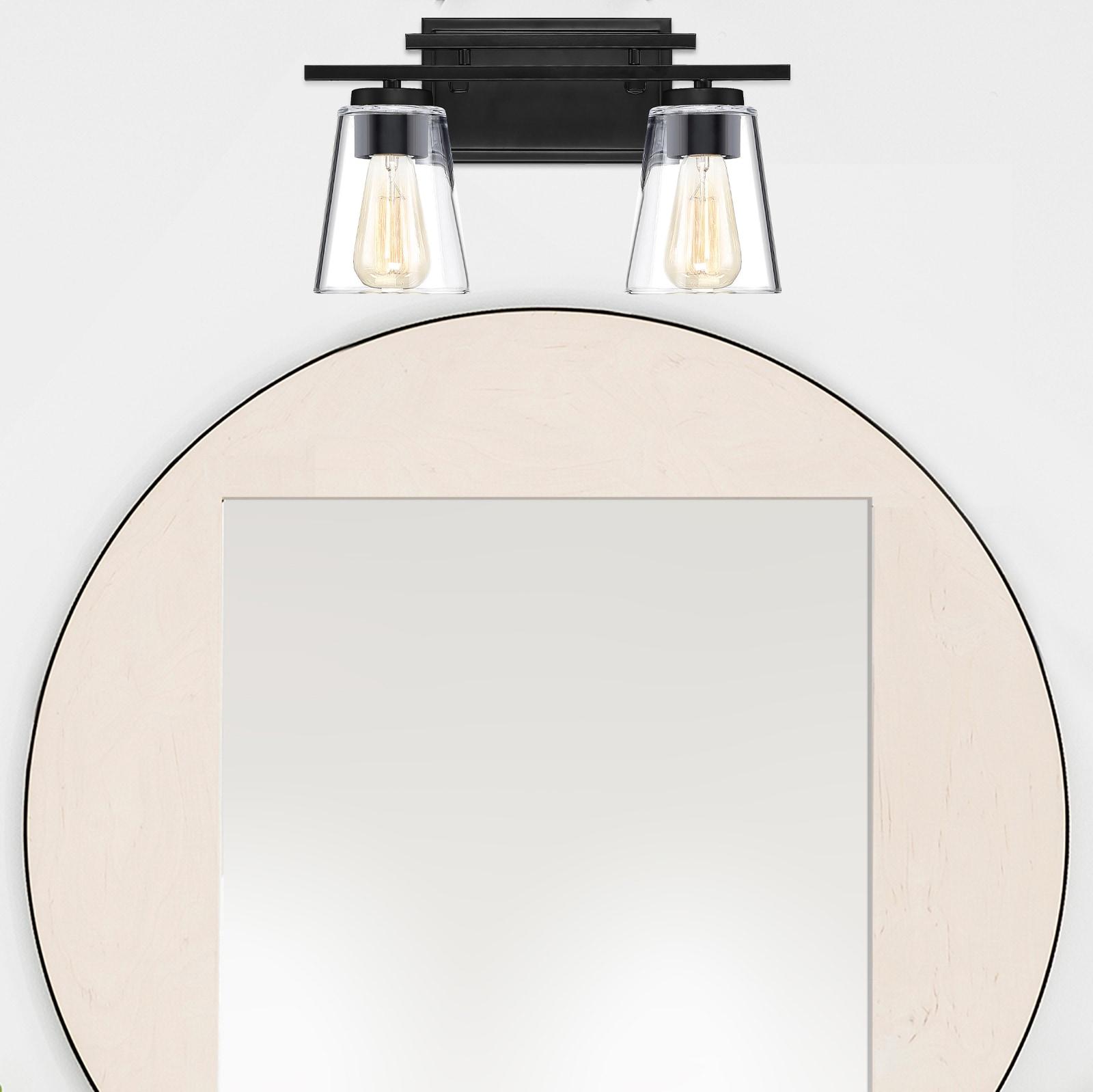 Savoy House Calhoun 2 - Light Vanity in  Black