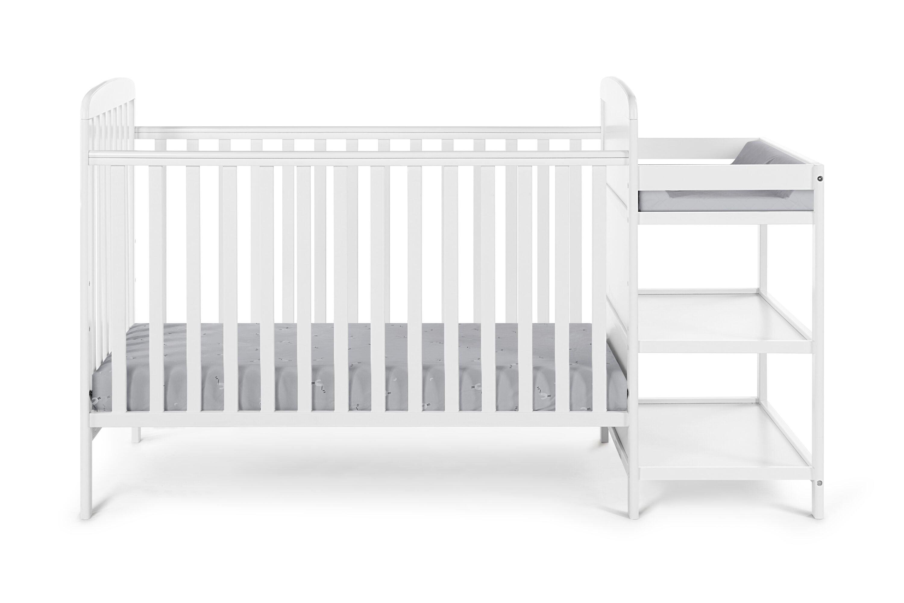 Ramsey 3-in-1 Convertible Crib and Changer Combo